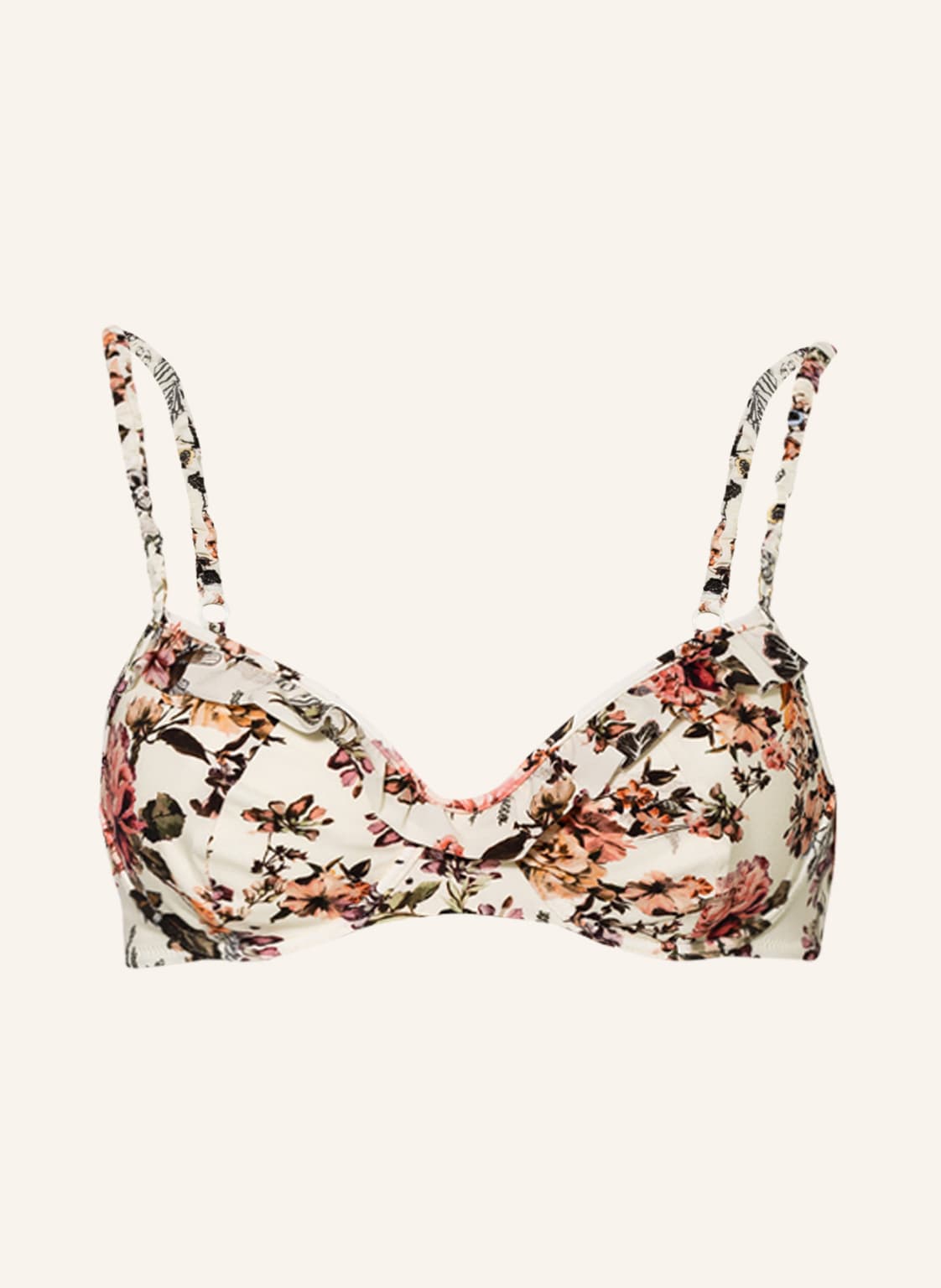Image of Watercult Bügel-Bikini-Top Secret Garden beige