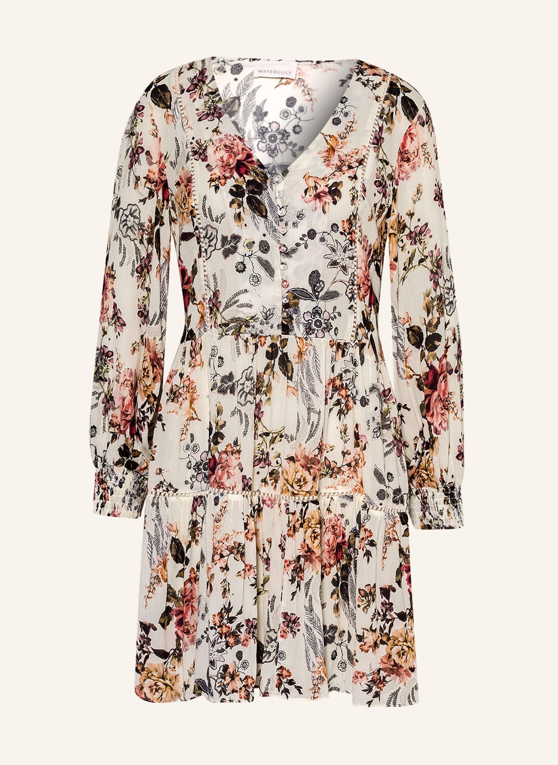 Image of Watercult Tunika Secret Garden beige