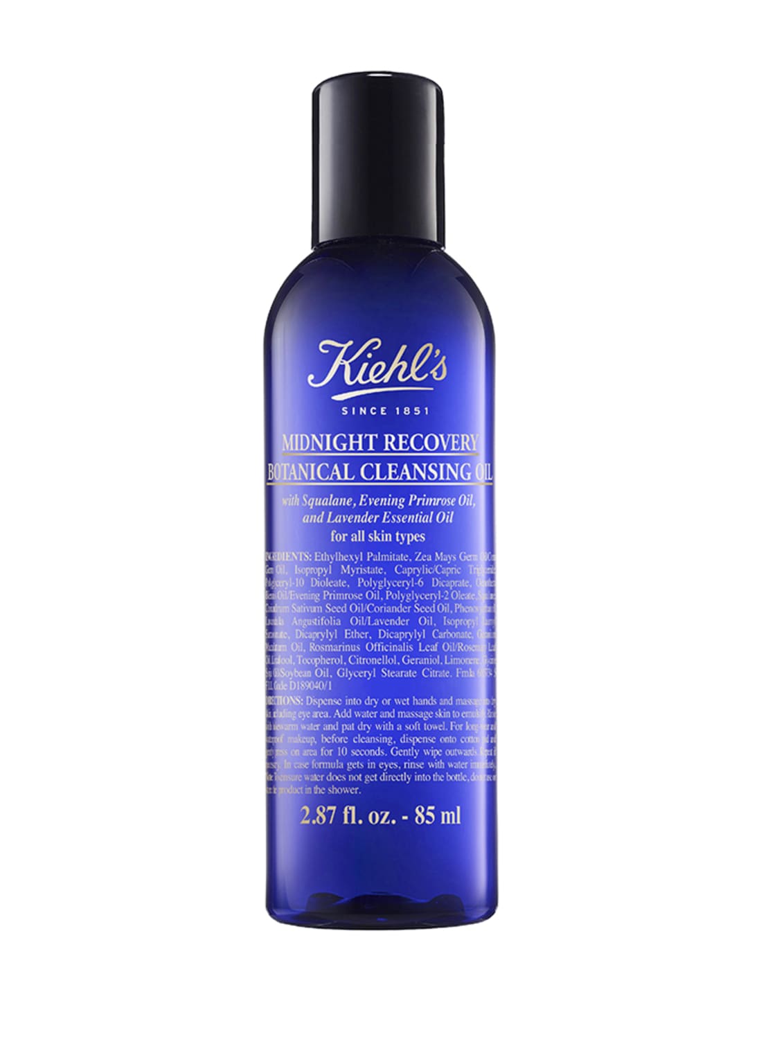 Image of Kiehl's Midnight Recovery Cleansing Oil Reinigungsöl 75 ml
