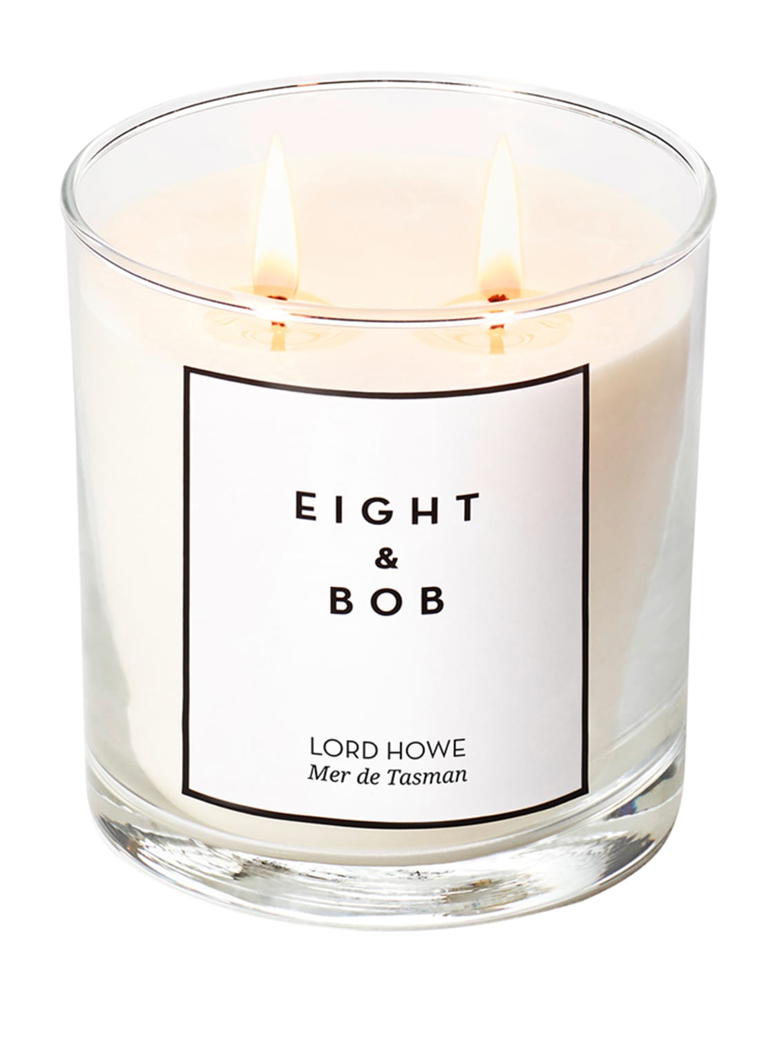 Image of Eight & Bob Lord Howe Duftkerze mit Kerzenhalter 600 g