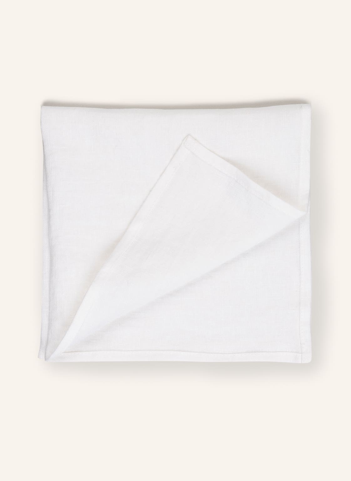 Image of Proflax Leinenserviette Sven weiss