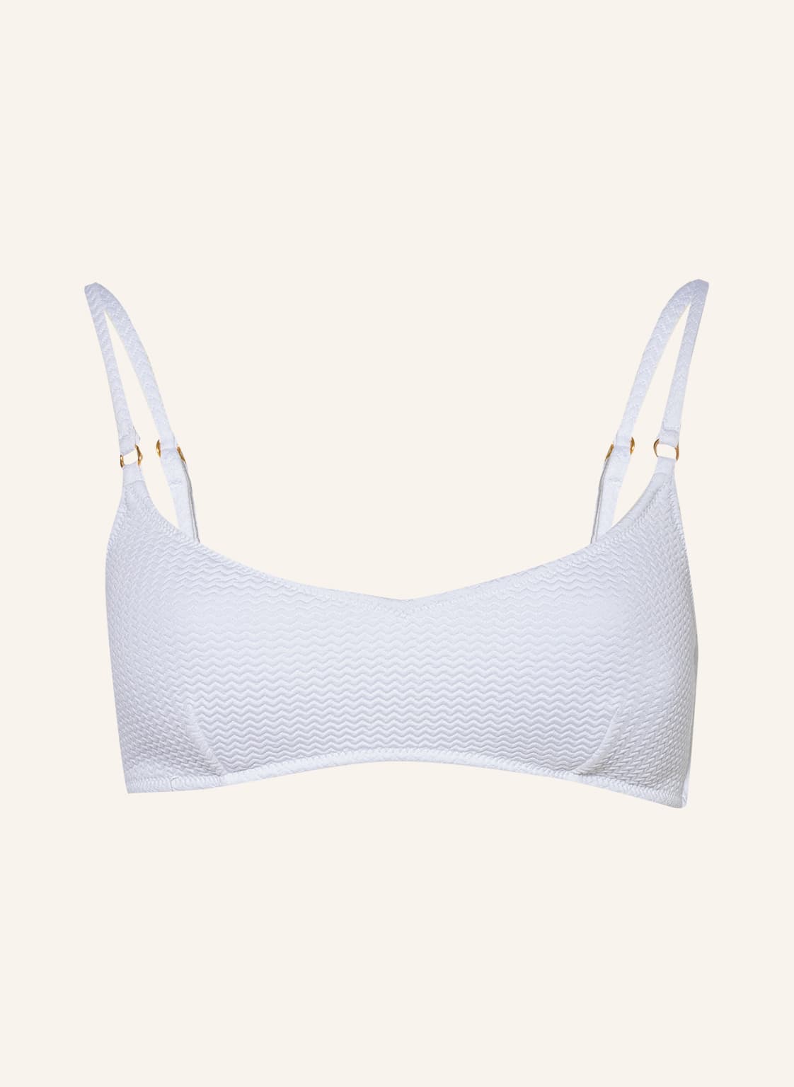 Image of Seafolly Bralette-Bikini-Top Sea Dive weiss