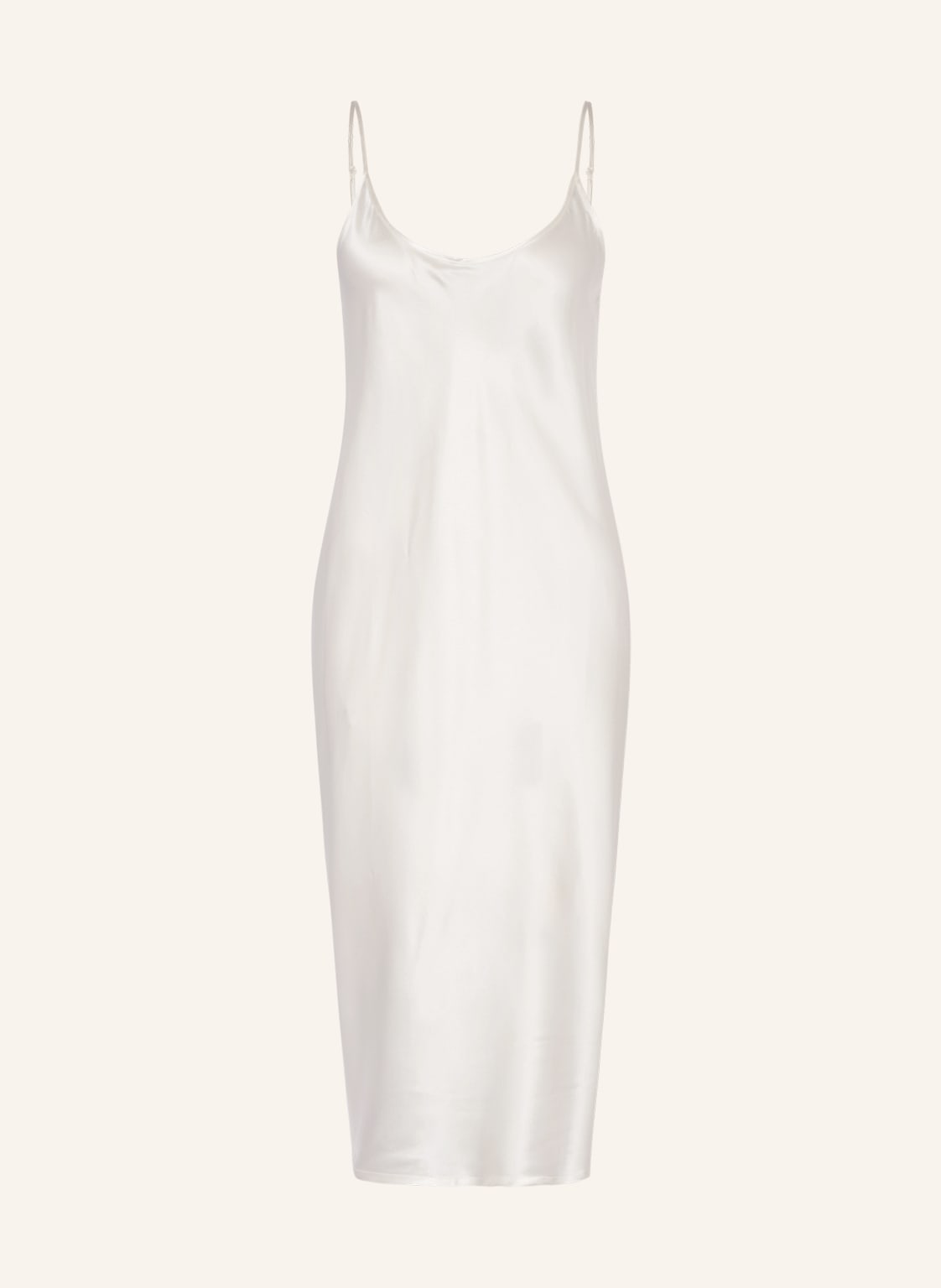 Image of La Perla Negligé Silk Aus Seide weiss