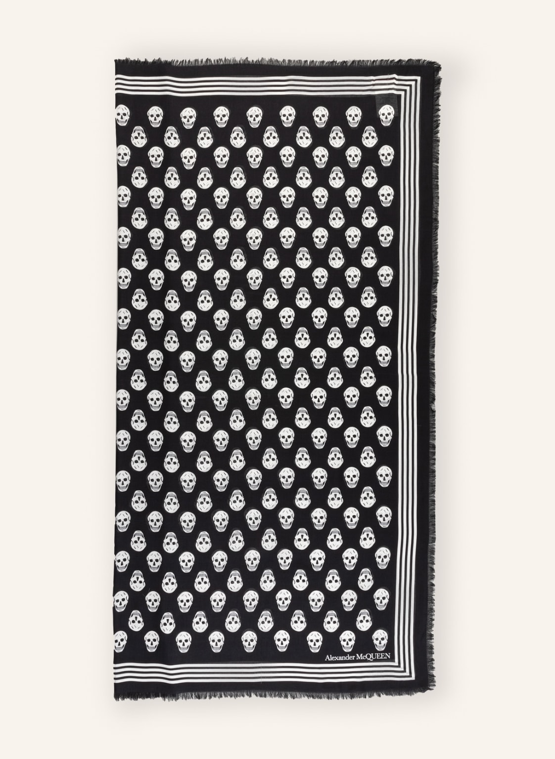 Image of Alexander Mcqueen Schal schwarz