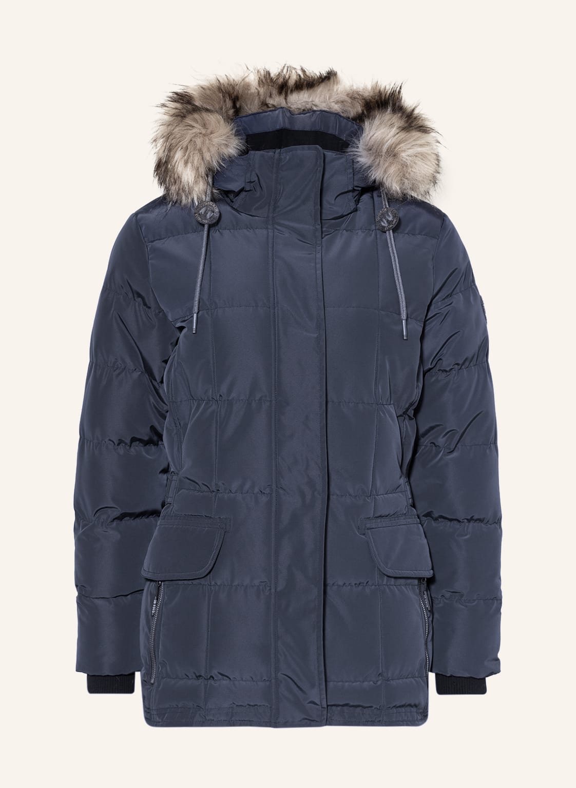 Image of G.I.G.A. Dx By Killtec Parka Ventoso Mit Abnehmbarem Kunstpelz blau