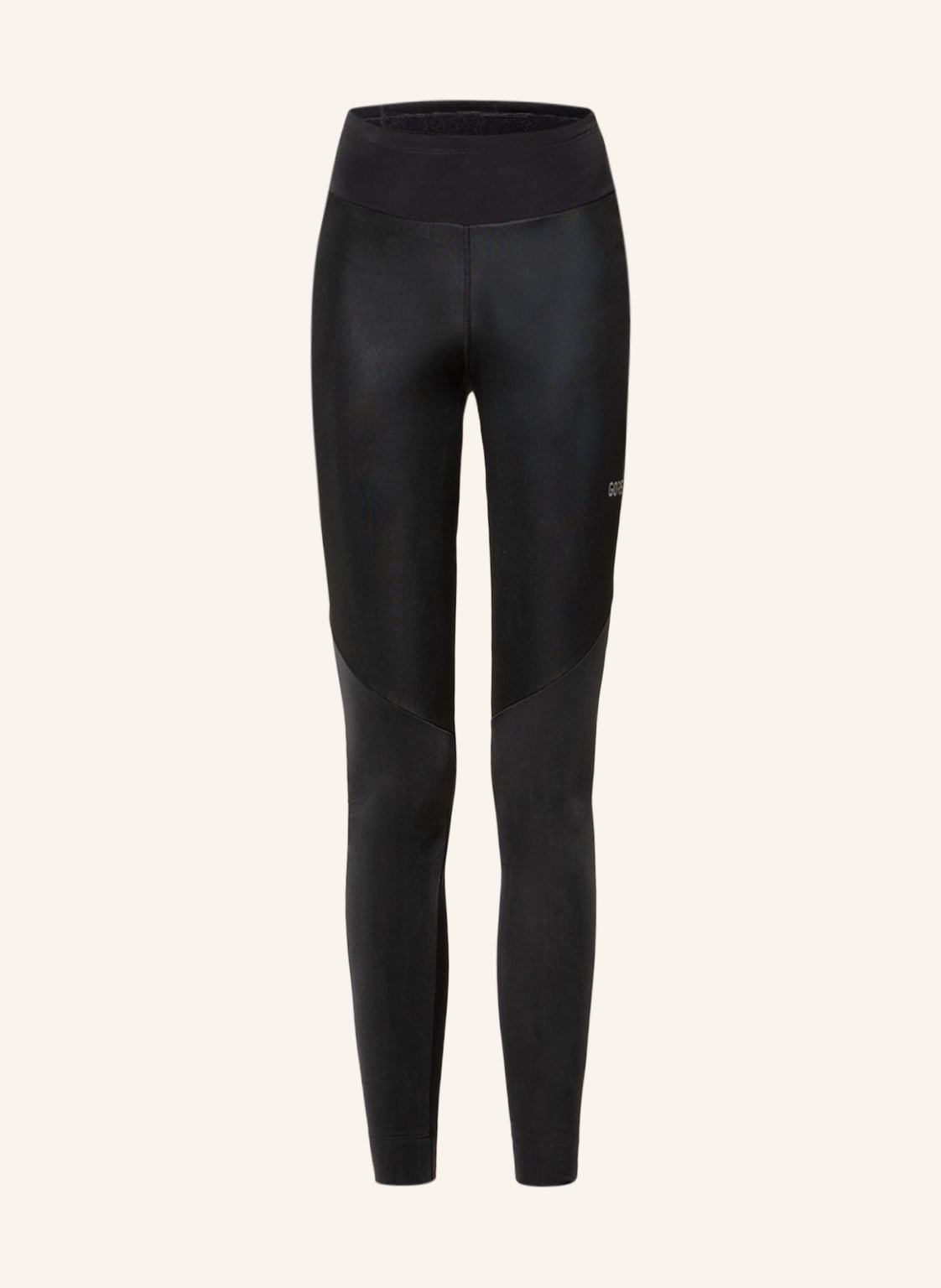 Image of Gore Running Wear Laufhose r3 Partial Gore® Windstopper® schwarz