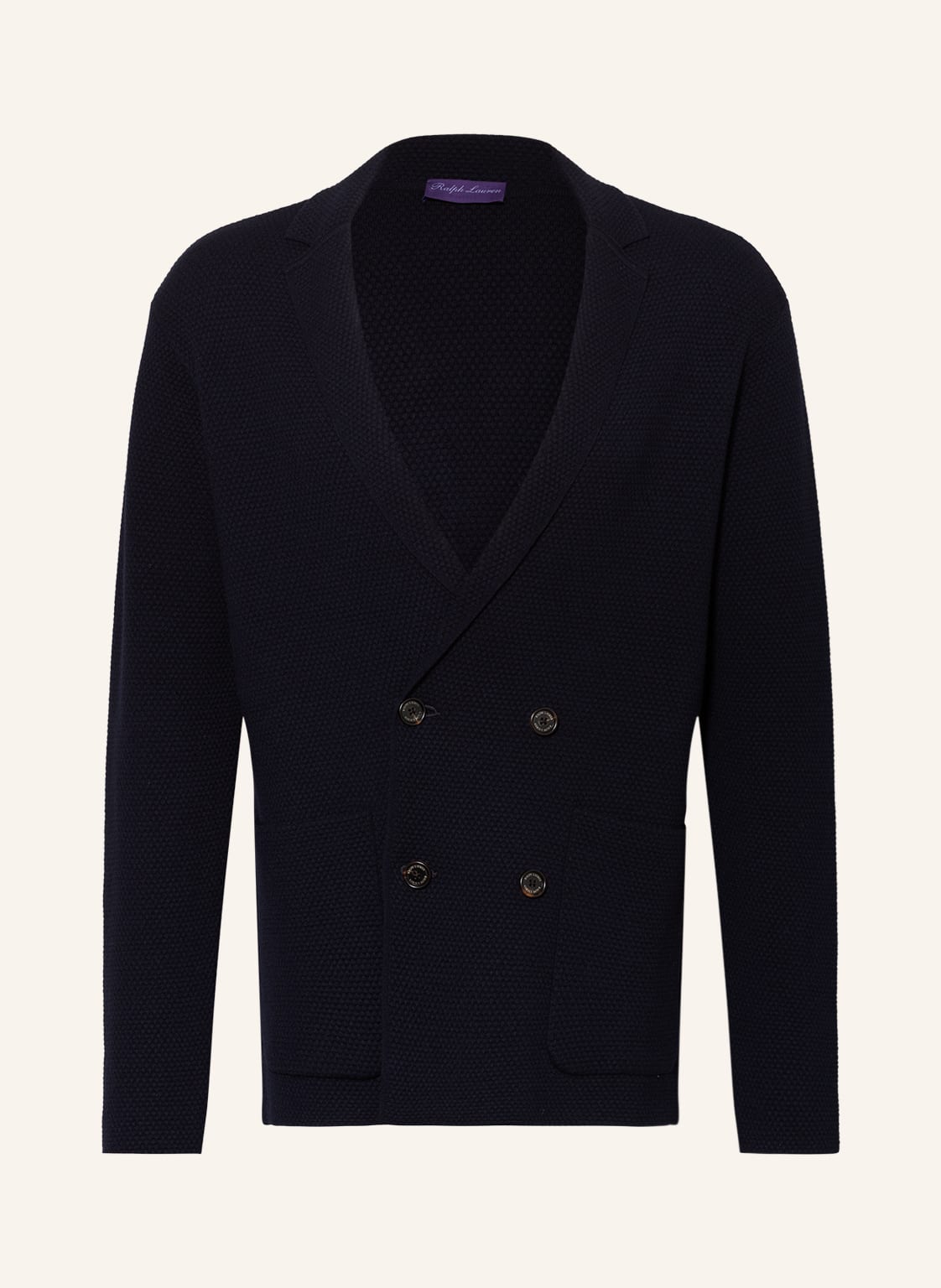 Image of Ralph Lauren Purple Label Strickjacke blau