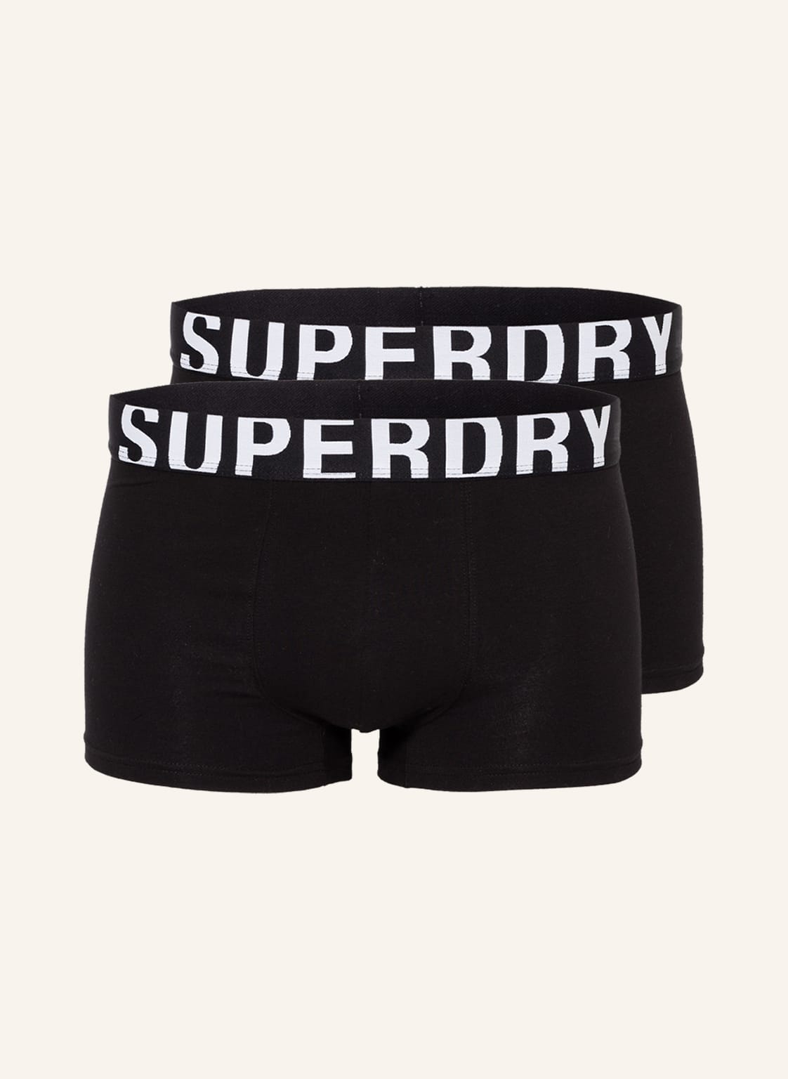 Image of Superdry 2er-Pack Boxershorts schwarz