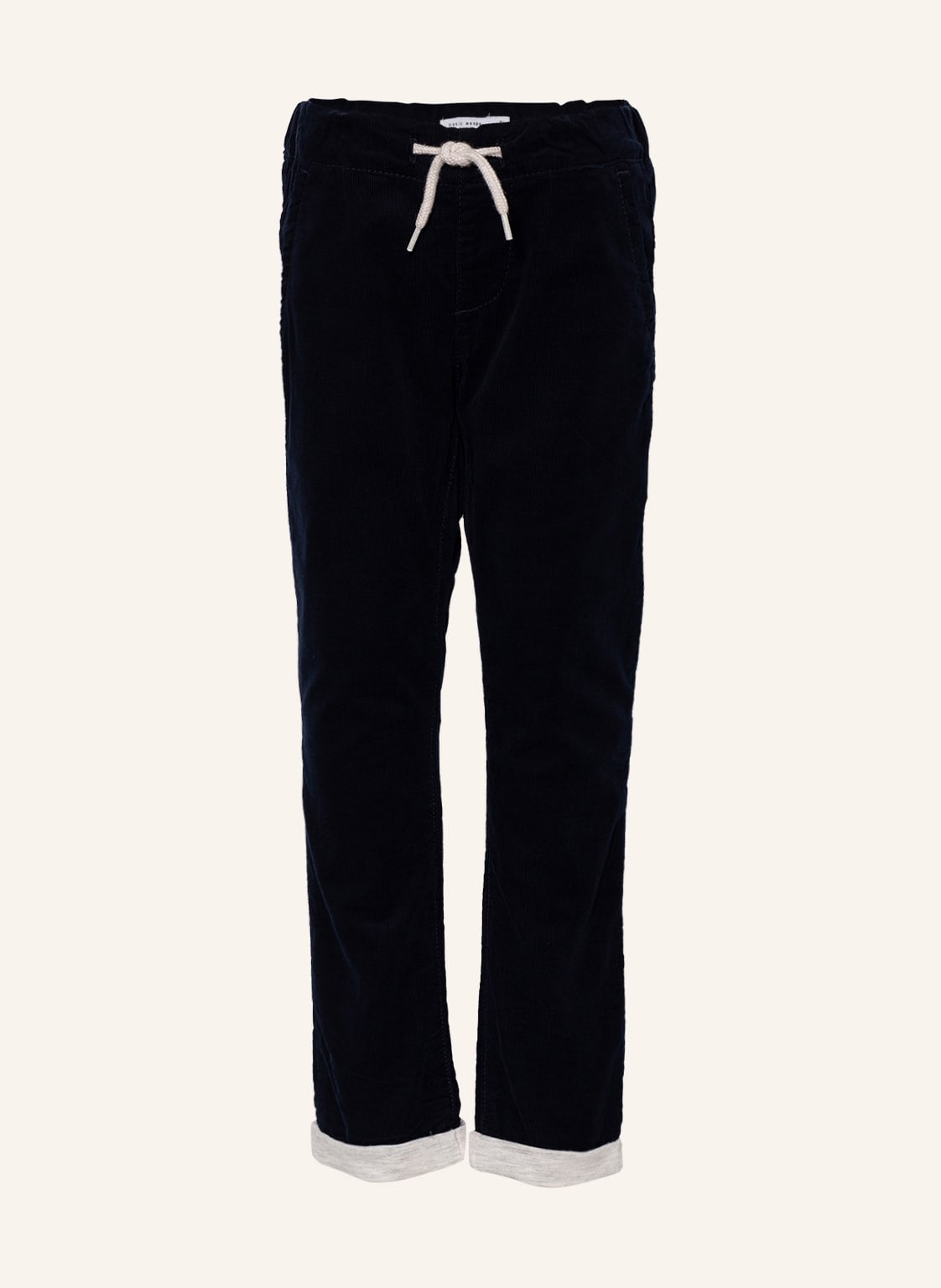 Image of Name It Cordhose Im Jogging-Stil blau