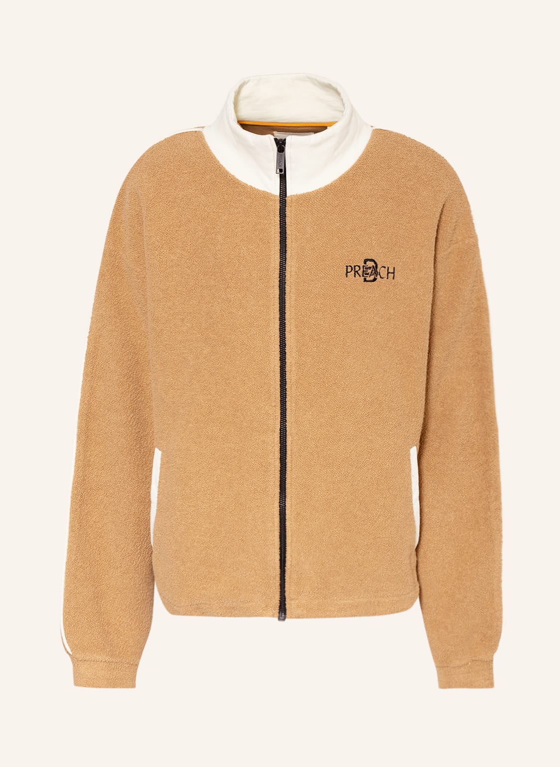 Image of Preach Trainingsjacke Aus Frottee beige