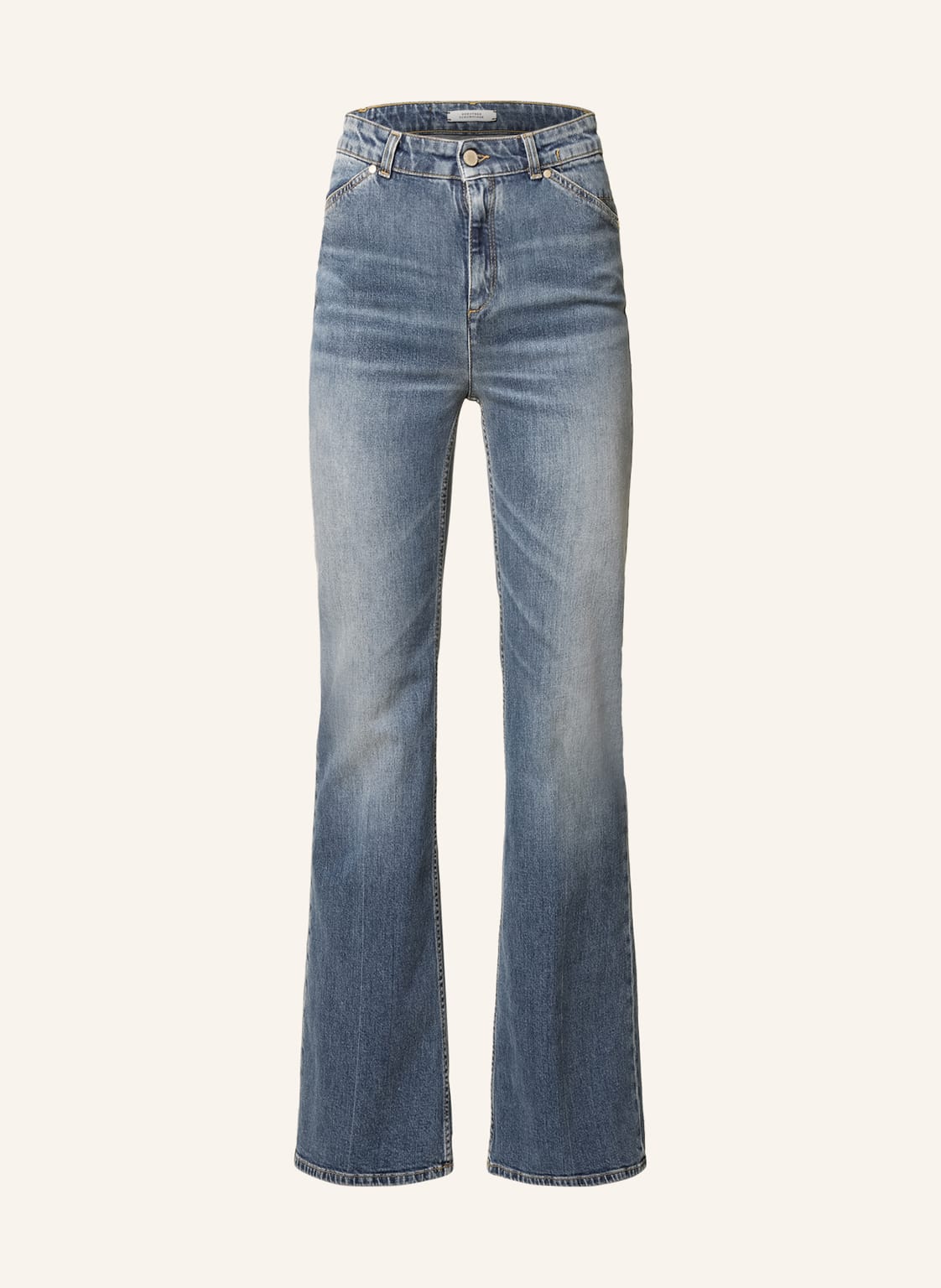Image of Dorothee Schumacher Flared Jeans Denim Love blau