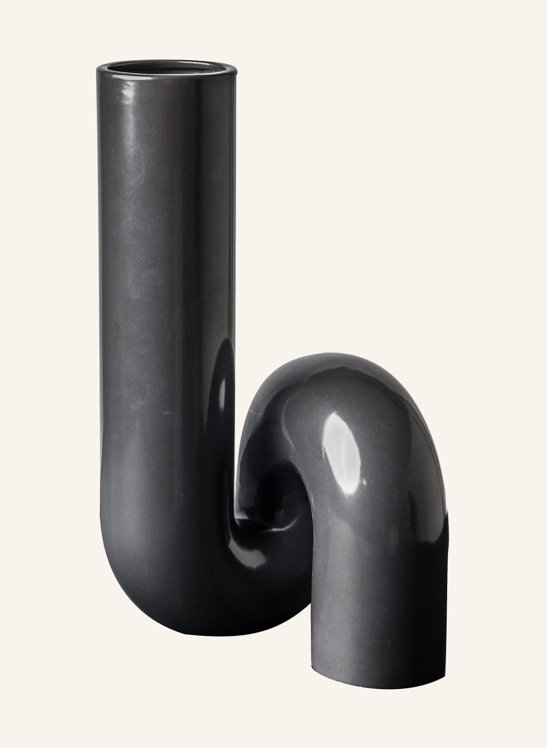 Image of Pols Potten Vase Yourtube schwarz