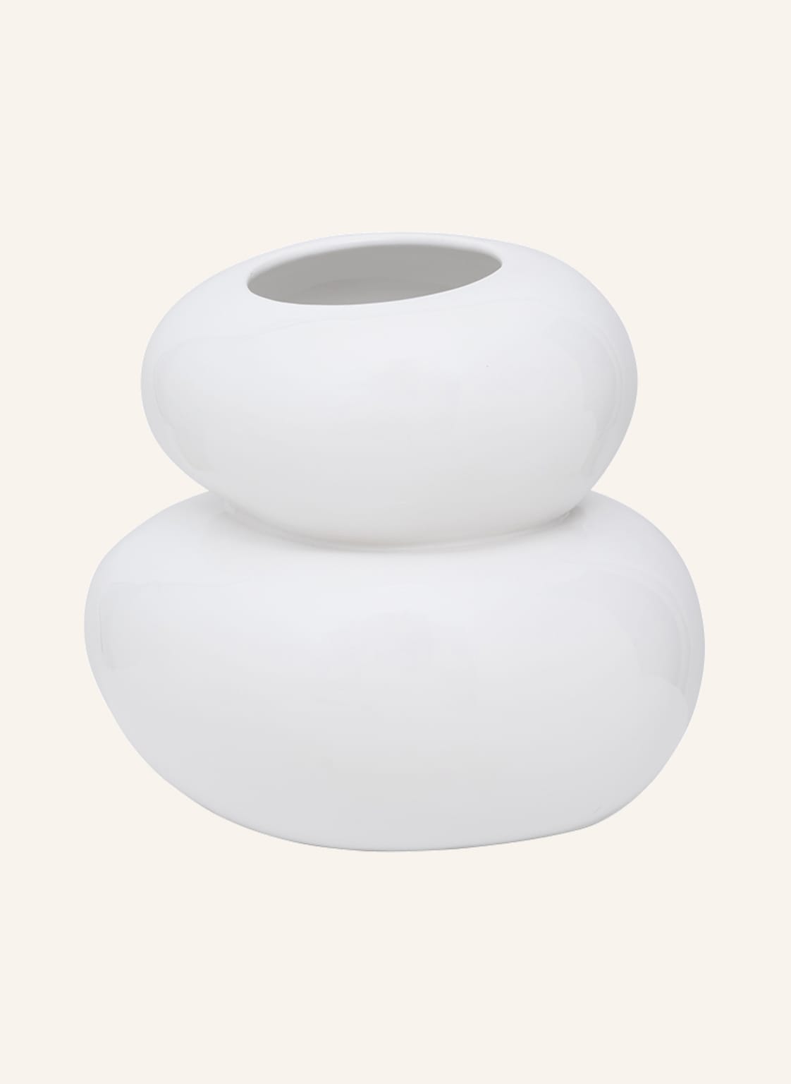 Image of Urban Nature Culture Amsterdam Vase Pebbles weiss