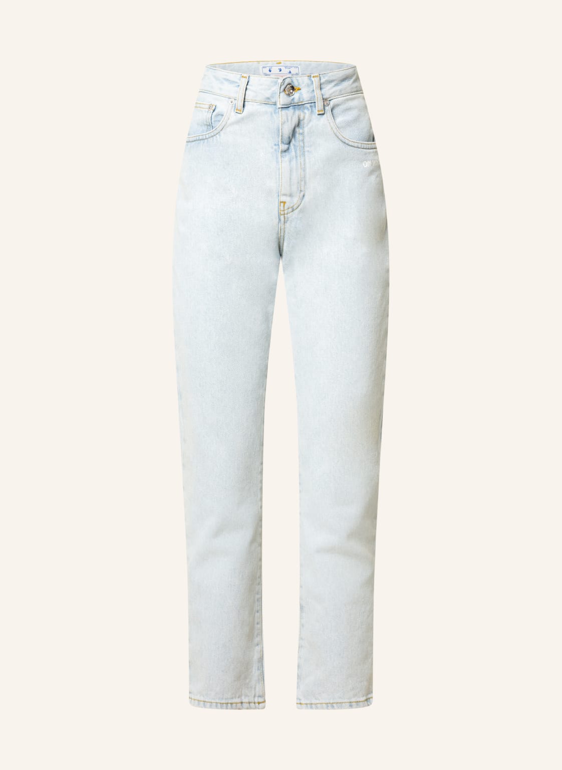 Image of Off-White 7/8-Jeans blau