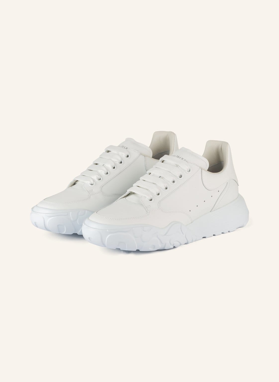 Image of Alexander Mcqueen Sneaker Court Trainer weiss