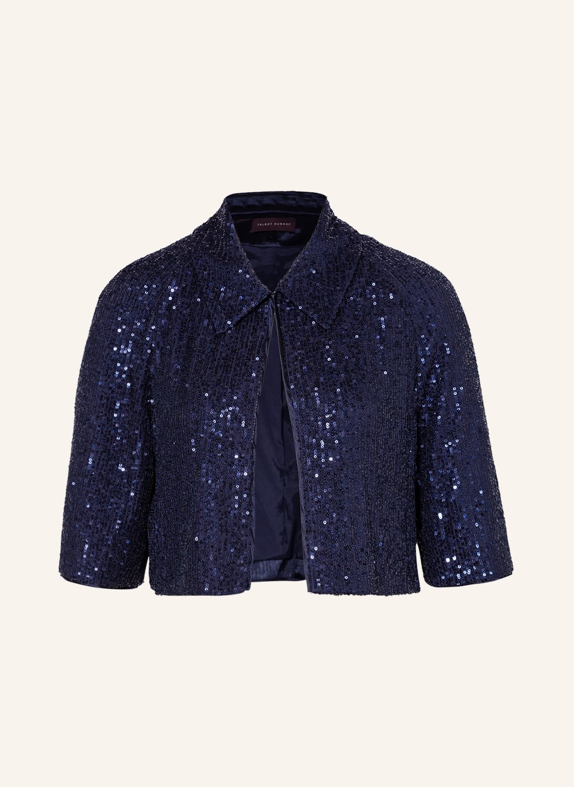 Image of Talbot Runhof Bolero Mit Pailletten blau