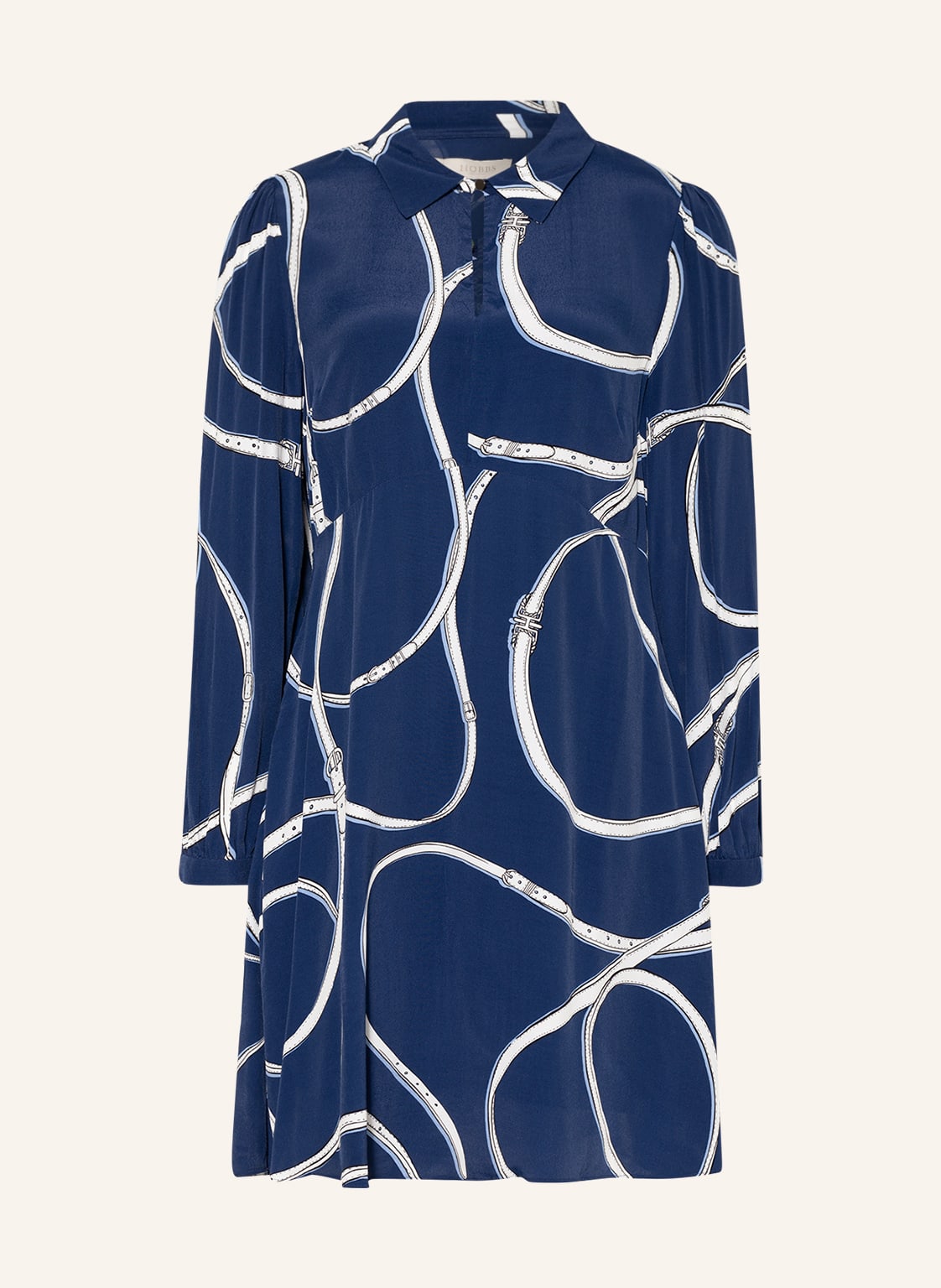 Hobbs Kleid Brea blau