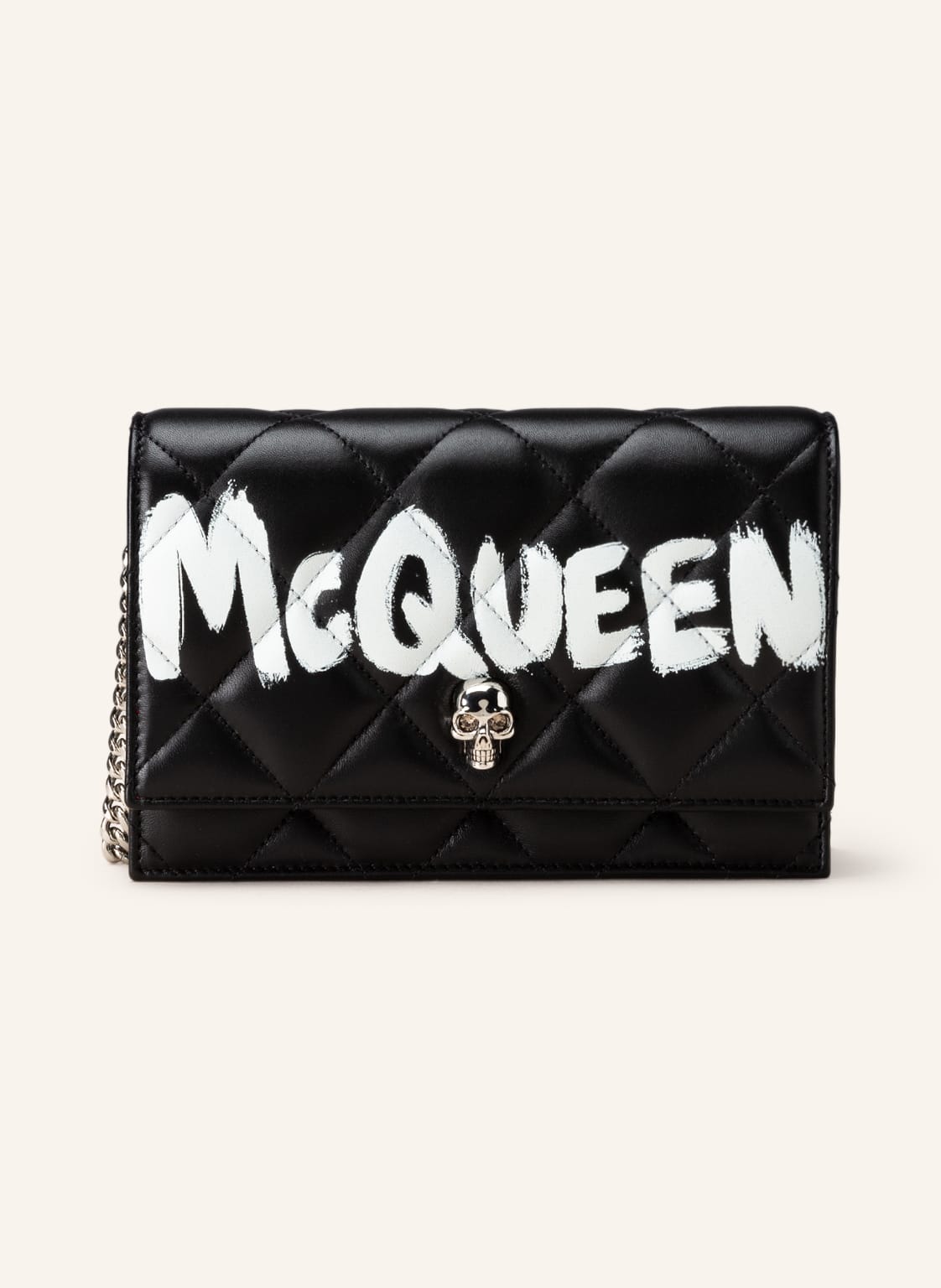 Image of Alexander Mcqueen Umhängetasche Skull Mini schwarz