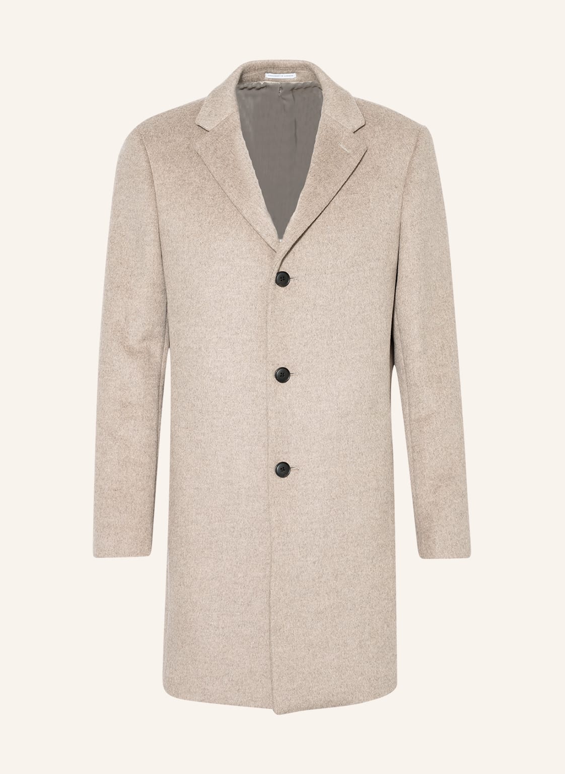 Image of Reiss Mantel Gable Mit Wolle beige