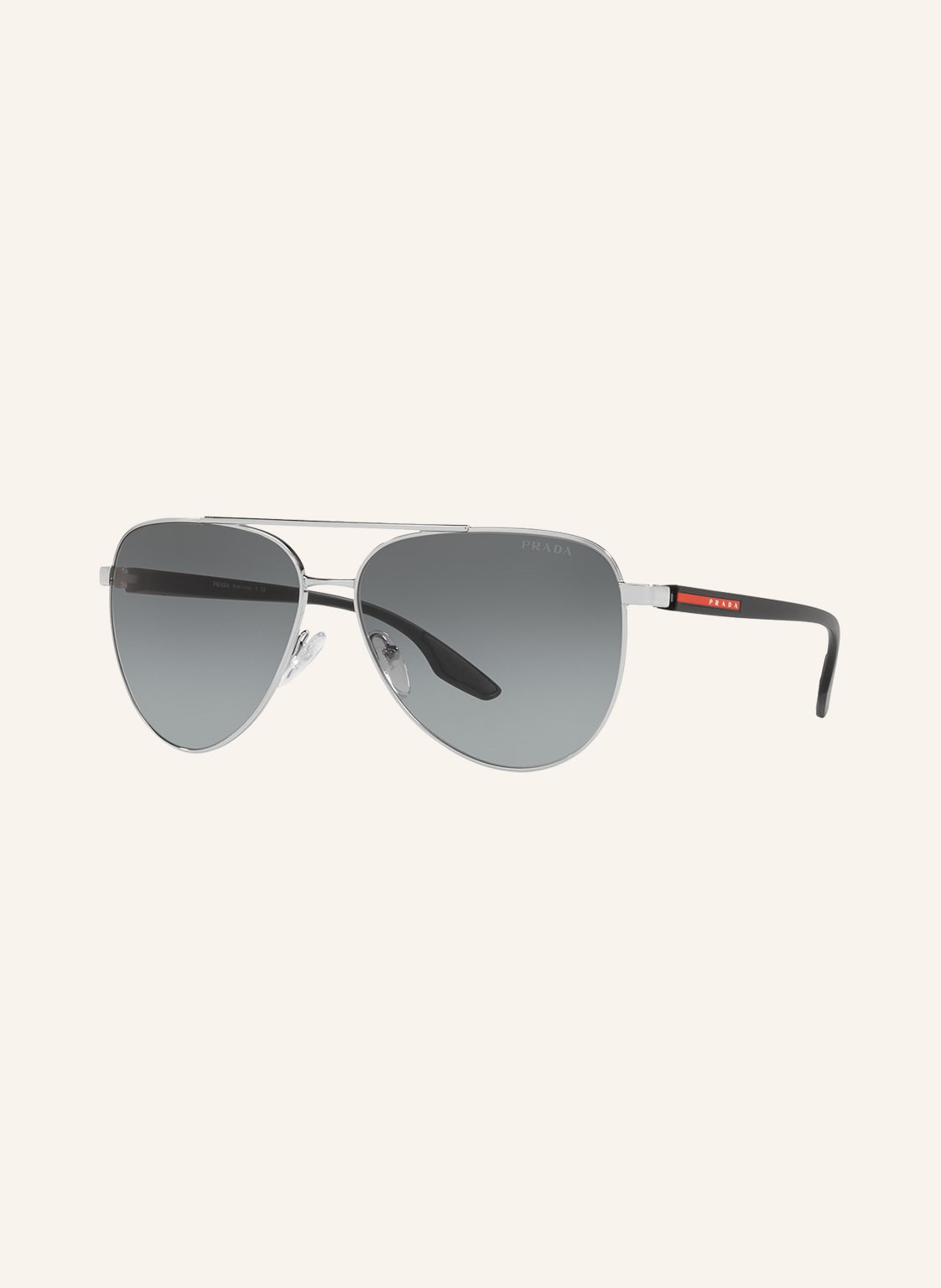 Image of Prada Linea Rossa Sonnenbrille ps52ws silber