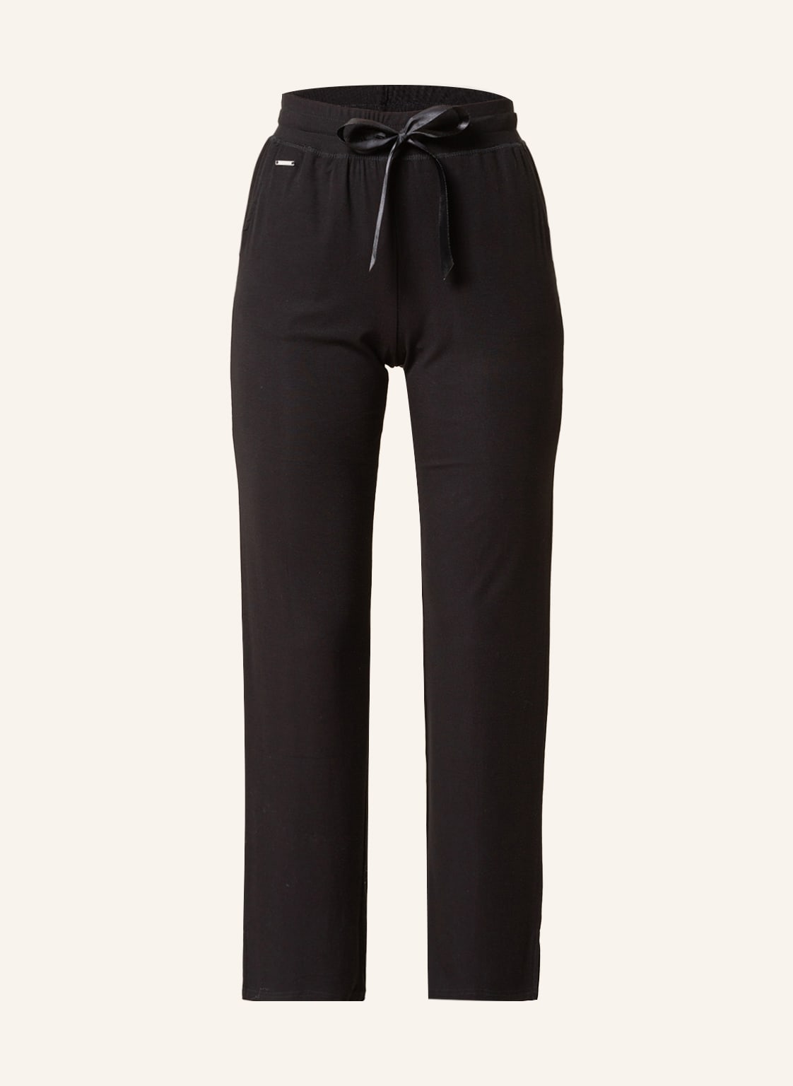 Image of Magic Bodyfashion Lounge-Hose Cozy Flared schwarz