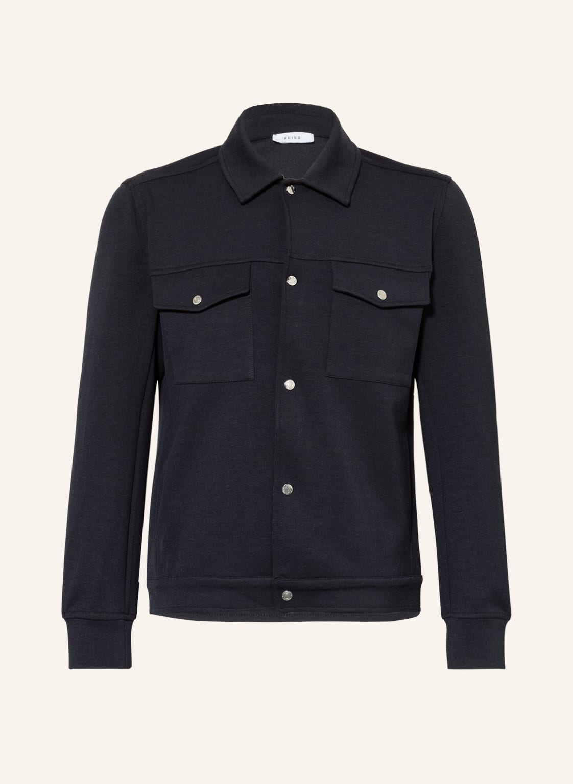 Image of Reiss Overshirt Jerry blau