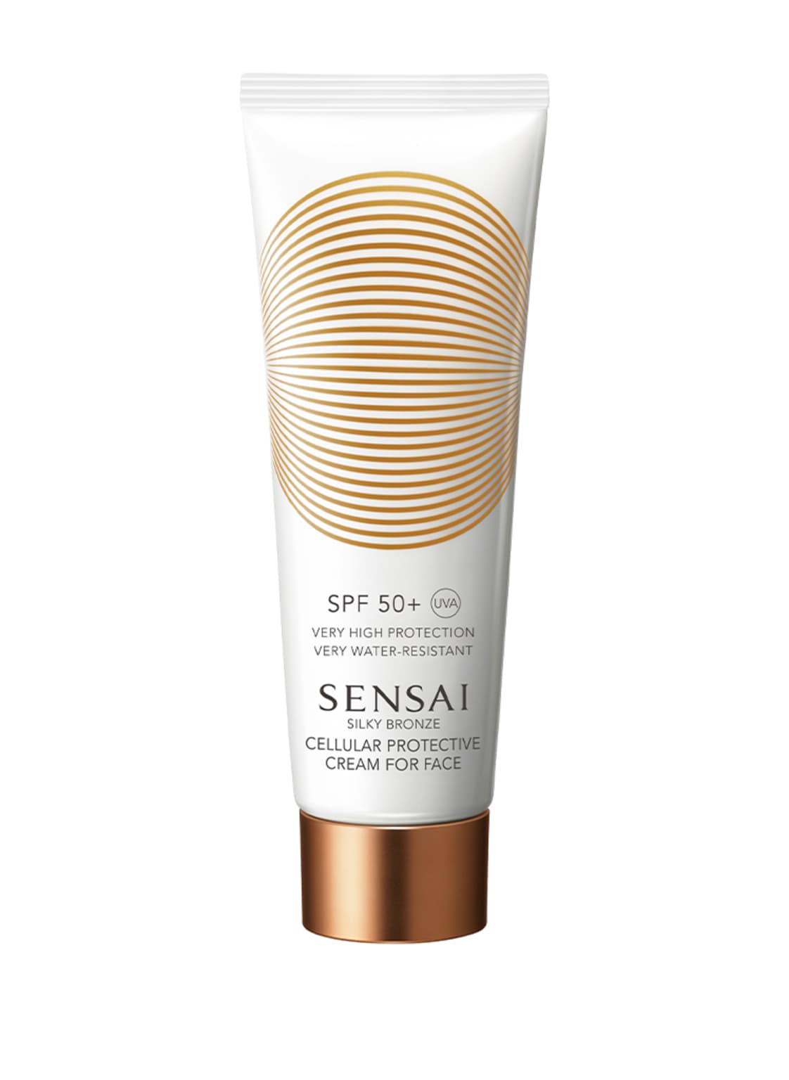 Image of Sensai Silky Bronze Cellular Protective Cream for Face SPF 50+ 50 ml