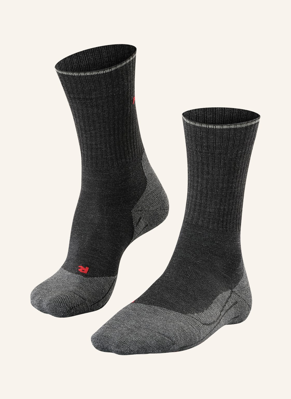 Image of Falke Trekking-Socken tk2 Wool Silk grau