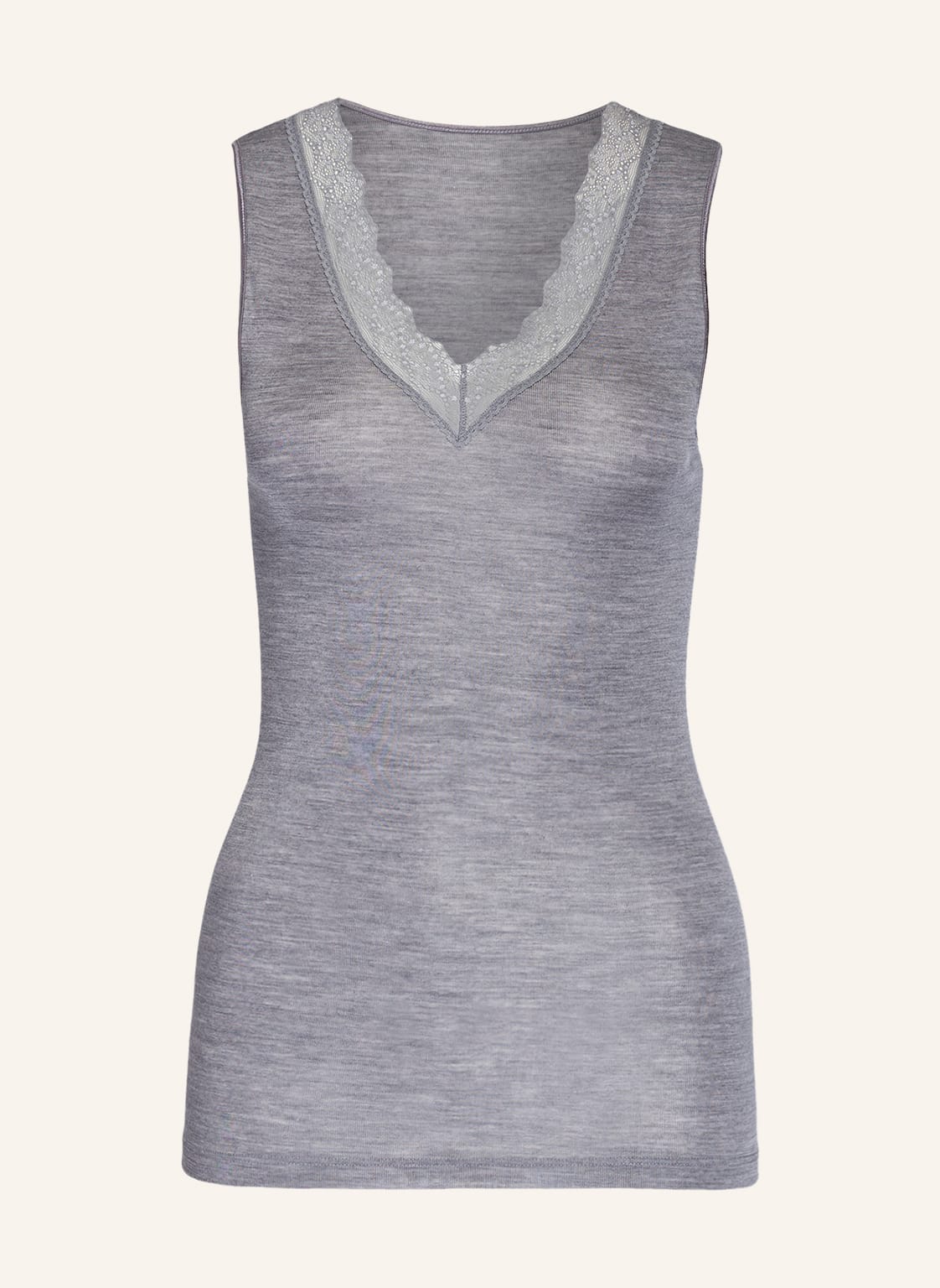 Image of Mey Top Serie Silk Touch Wool grau