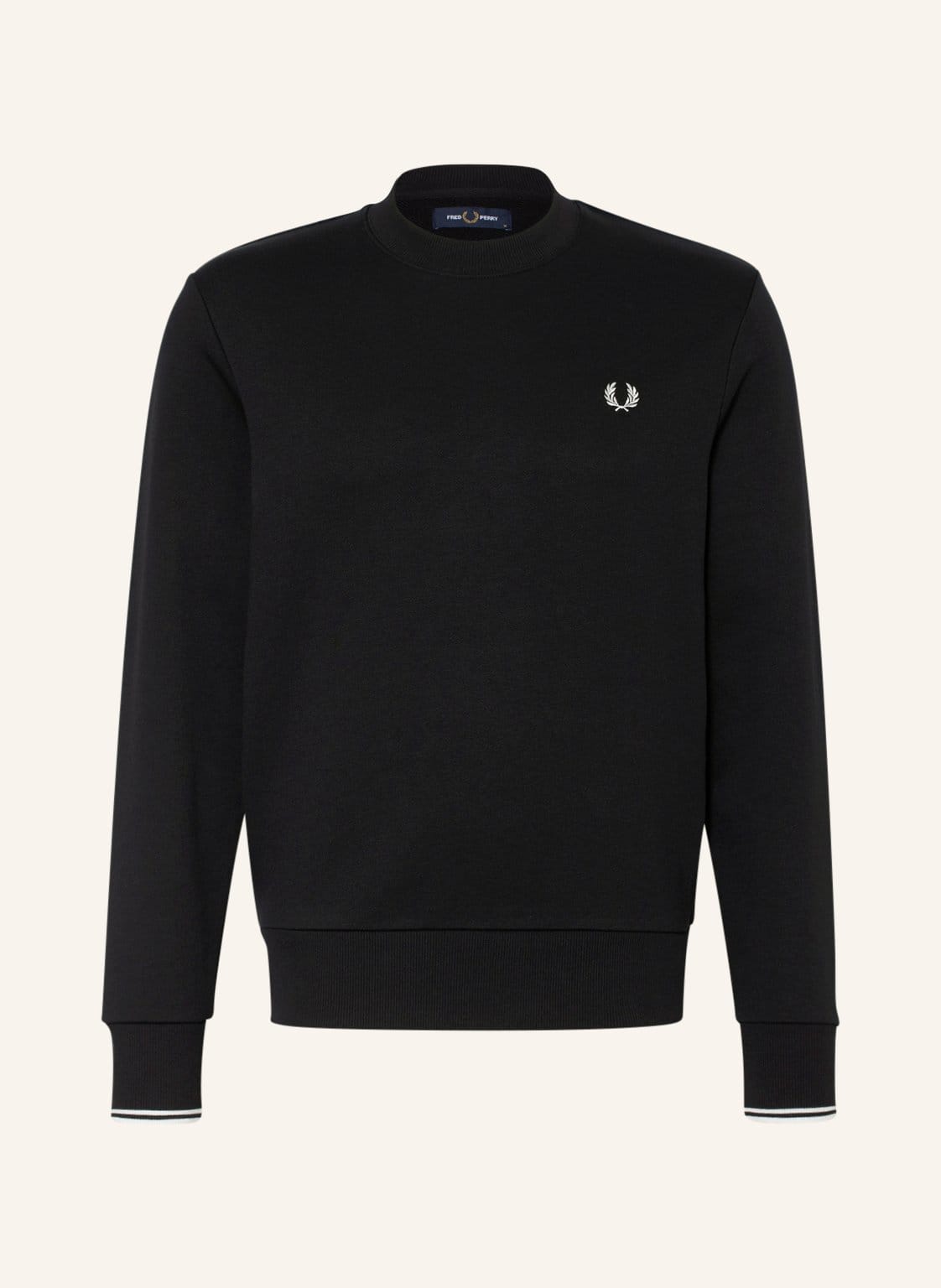 Image of Fred Perry Sweatshirt m7535 schwarz
