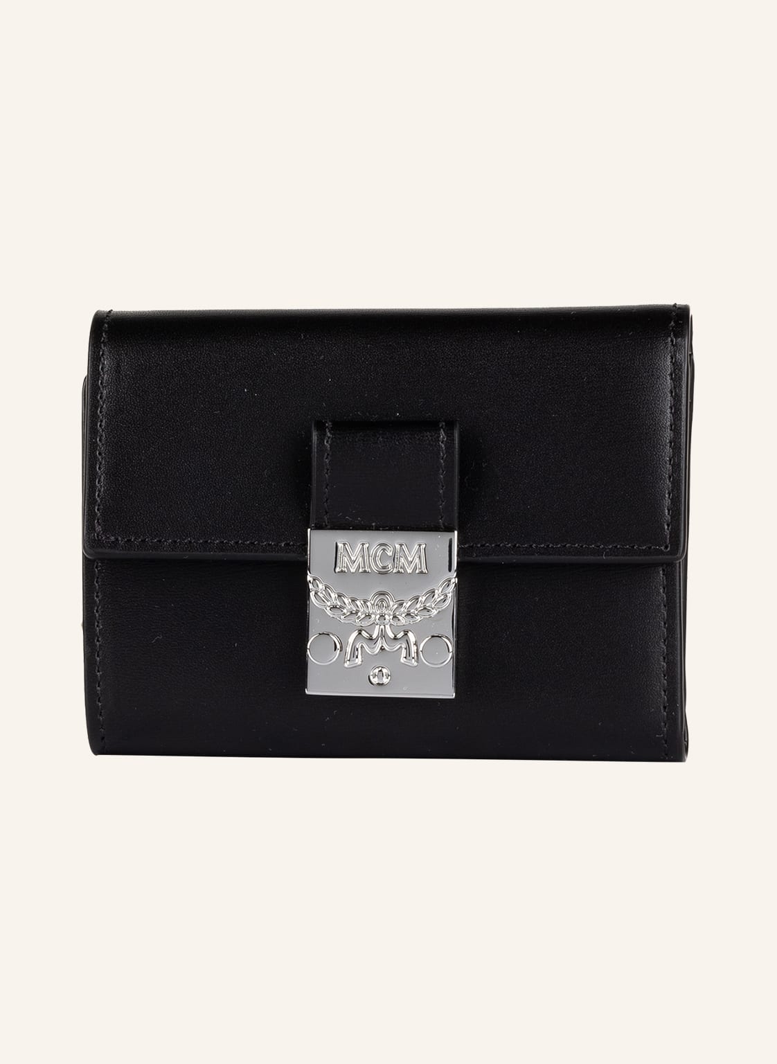 Image of Mcm Geldbörse Patricia Mini schwarz