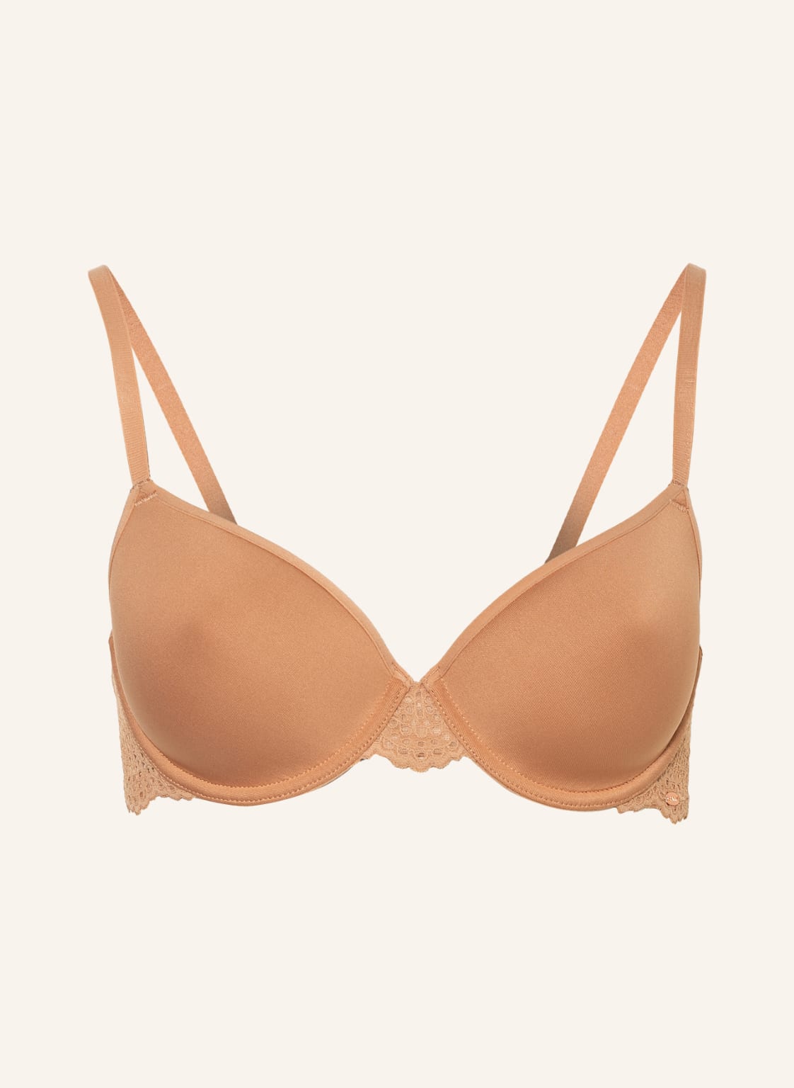 Image of Skiny Spacer-Bh Every Day In Bamboo Lace beige