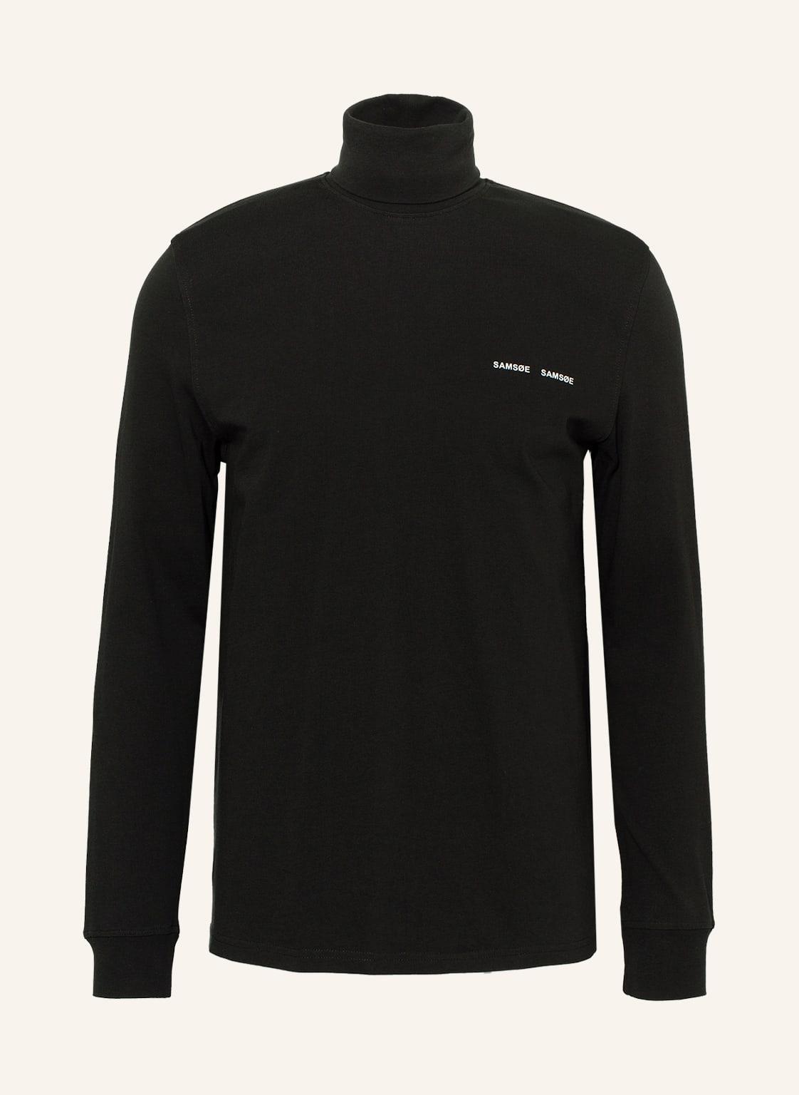 Image of Samsøe Samsøe Rollkragenshirt Norsbro schwarz