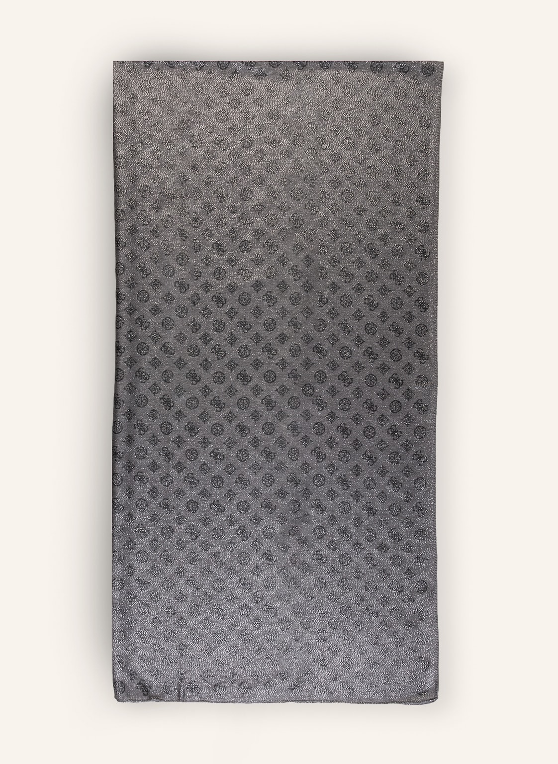Guess Schal Mit Glitzergarn grau