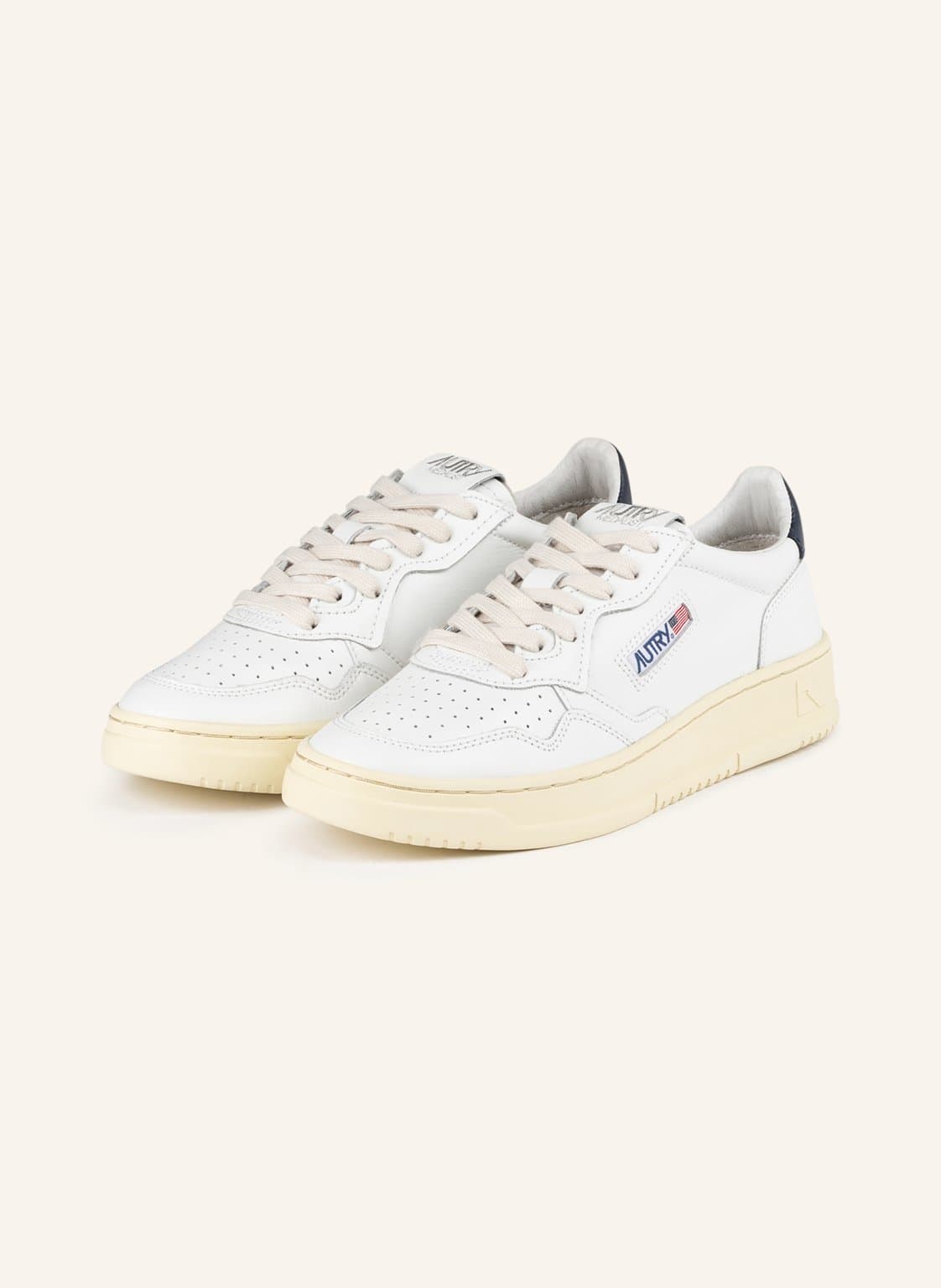 Image of Autry Plateau-Sneaker weiss