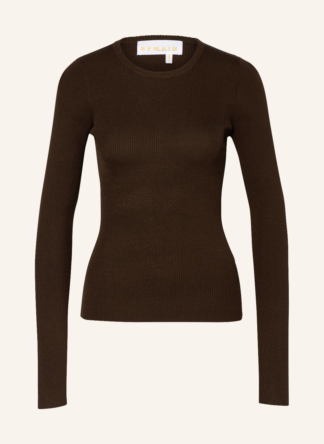 Image of Remain Birger Christensen Longsleeve Basel braun