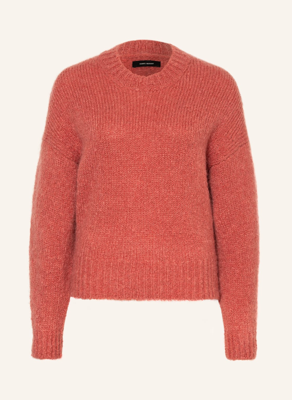 Image of Isabel Marant Pullover Elise Mit Mohair rot