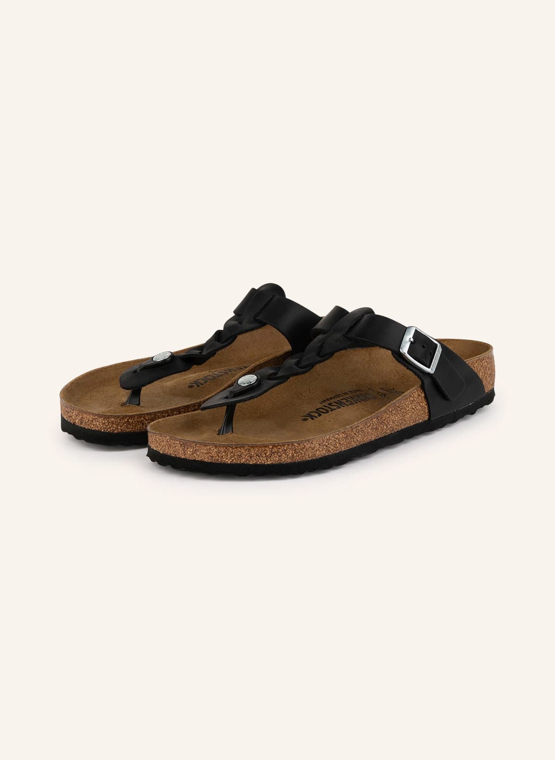 Image of Birkenstock Zehentrenner Gizeh schwarz