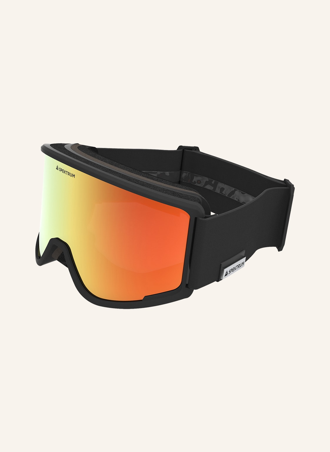 Spektrum Skibrille Templet Pow Edition schwarz
