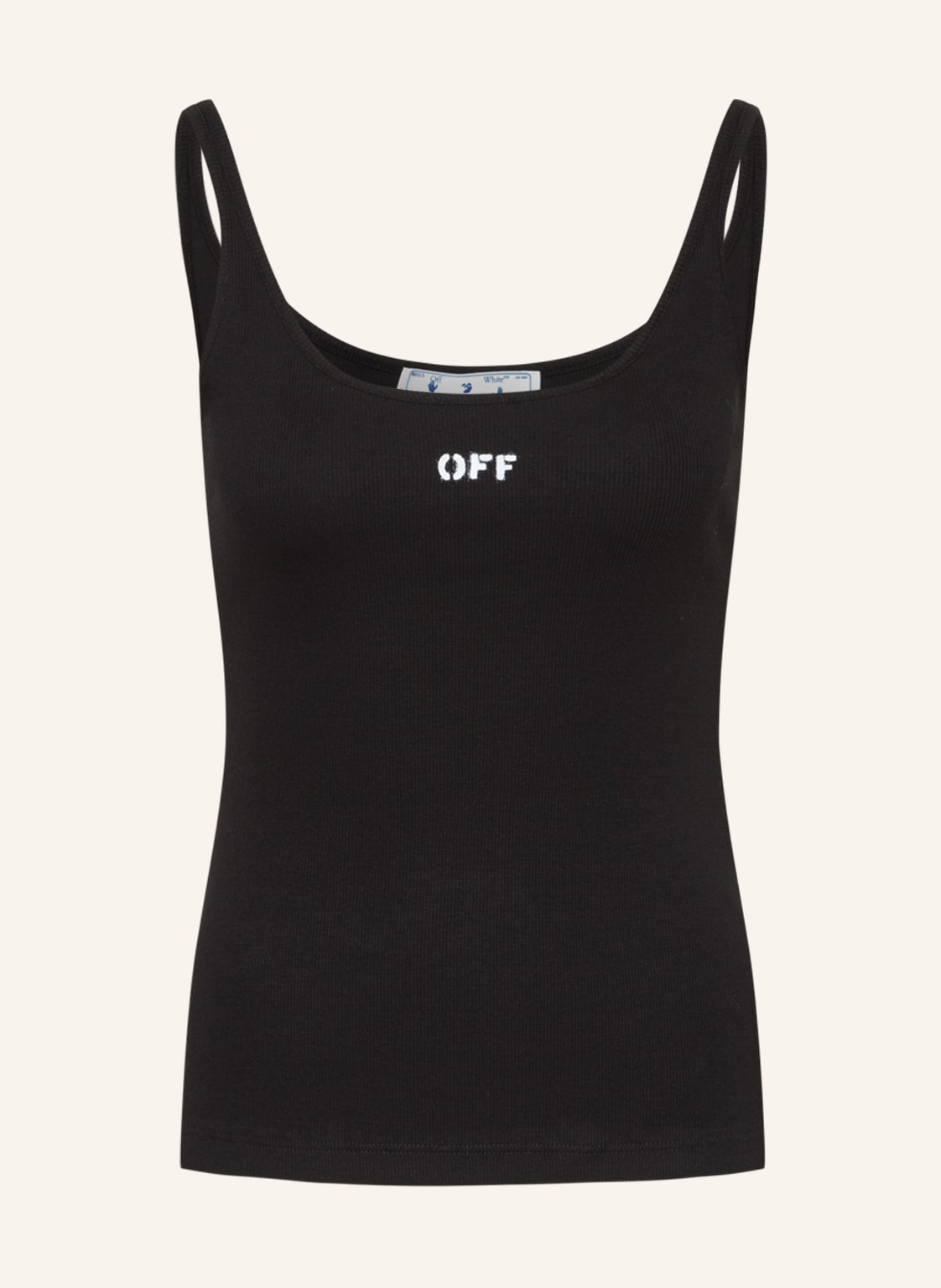 Image of Off-White Top schwarz
