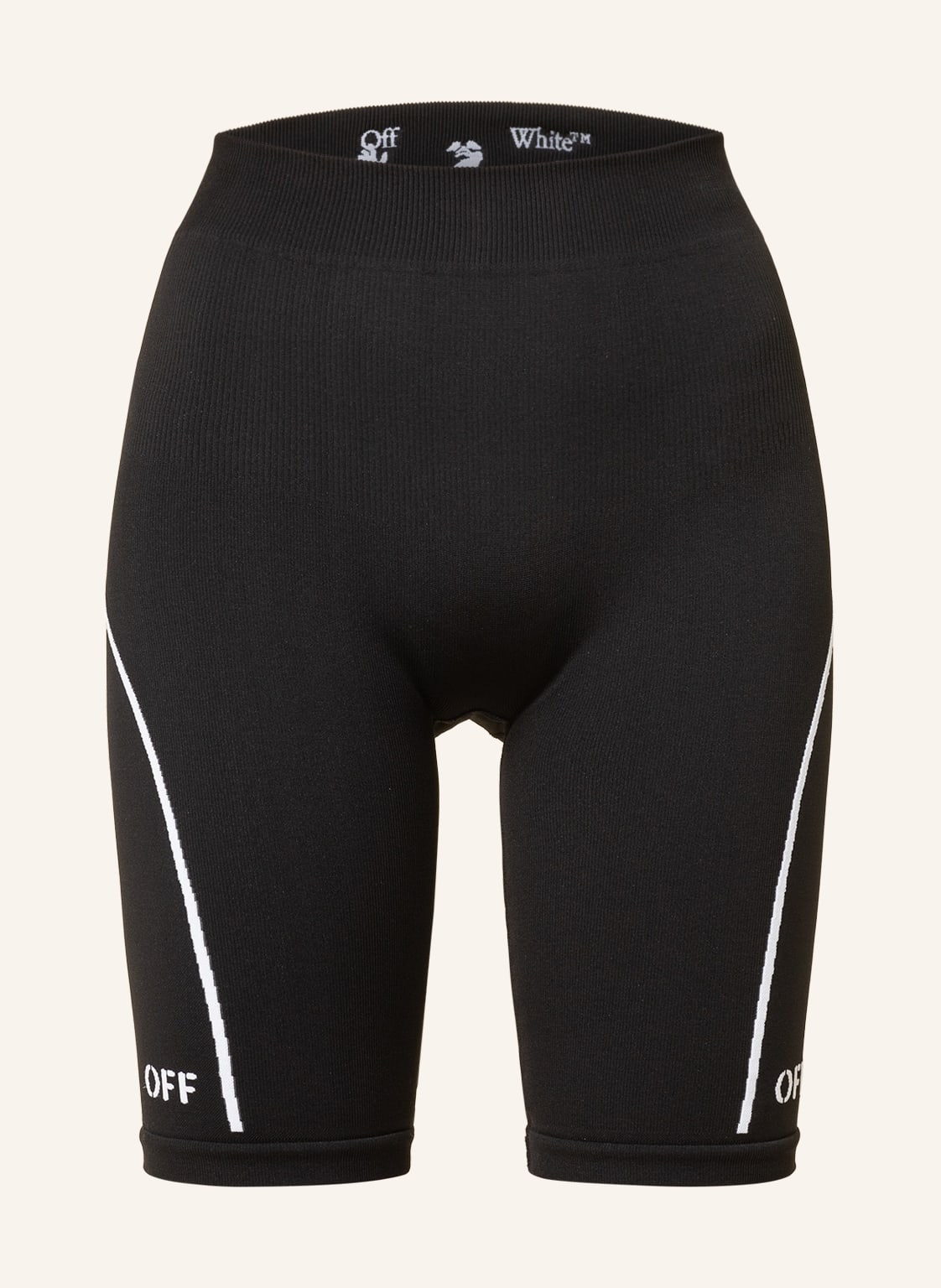 Image of Off-White Radlerhose schwarz