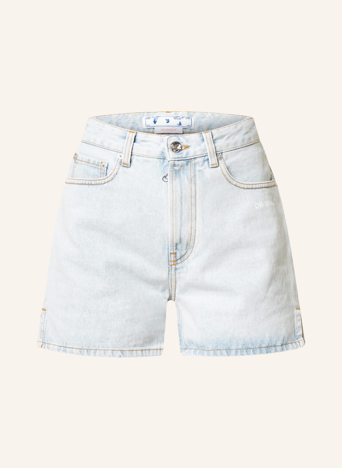 Image of Off-White Jeansshorts blau