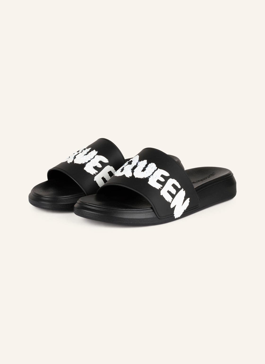 Image of Alexander Mcqueen Pantoletten schwarz