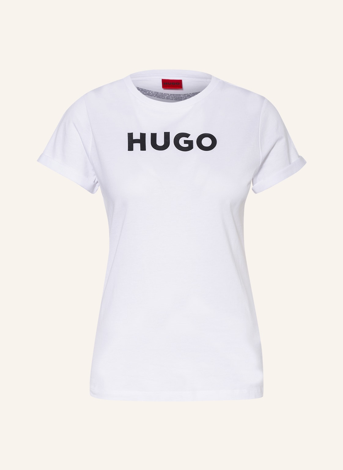 Image of Hugo T-Shirt The Hugo weiss