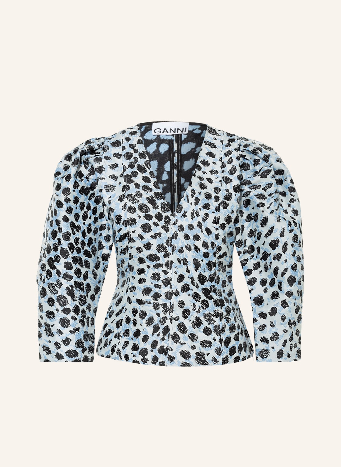 Image of Ganni Blusenshirt weiss