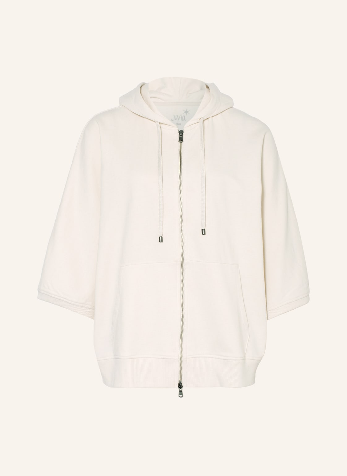 Image of Juvia Sweatjacke Mit 3/4-Arm weiss