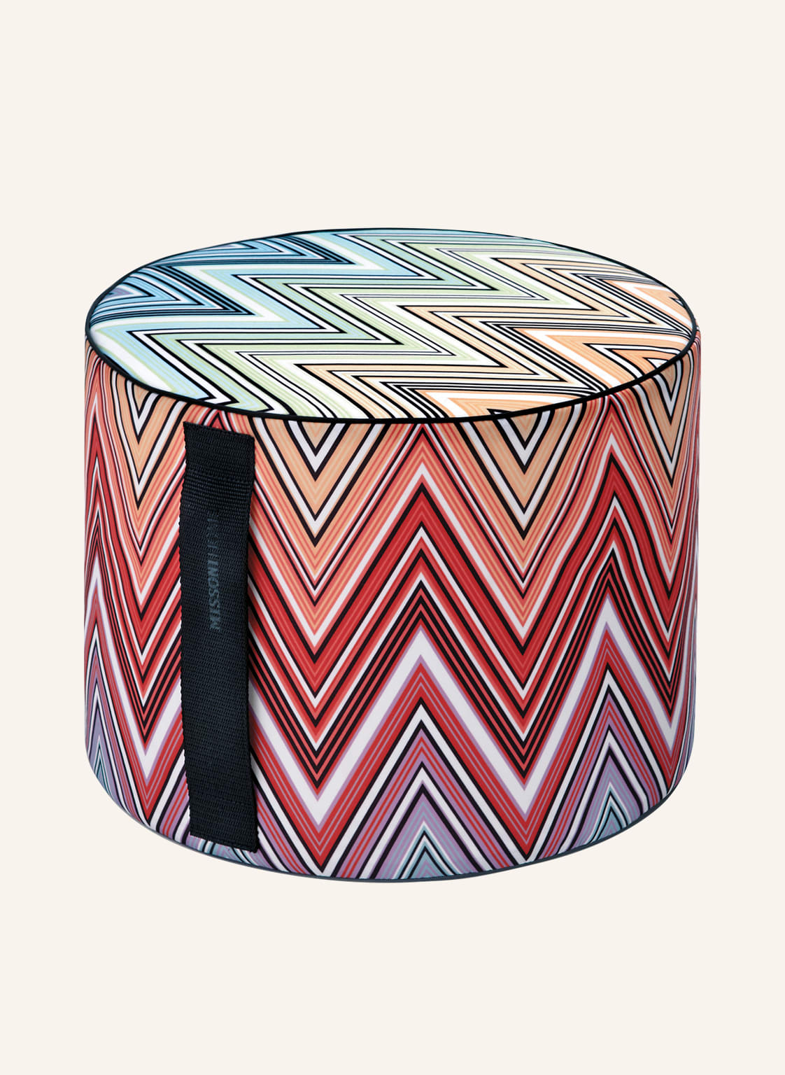 Image of Missoni Home Pouf Kew pink
