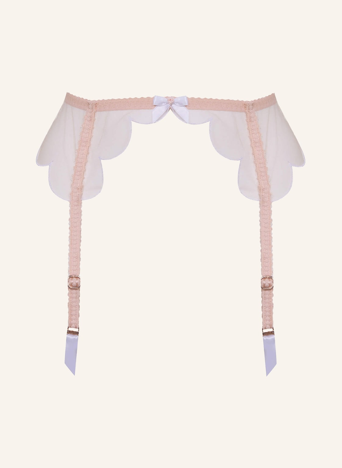 Agent Provocateur Strumpfhalter Lorna beige