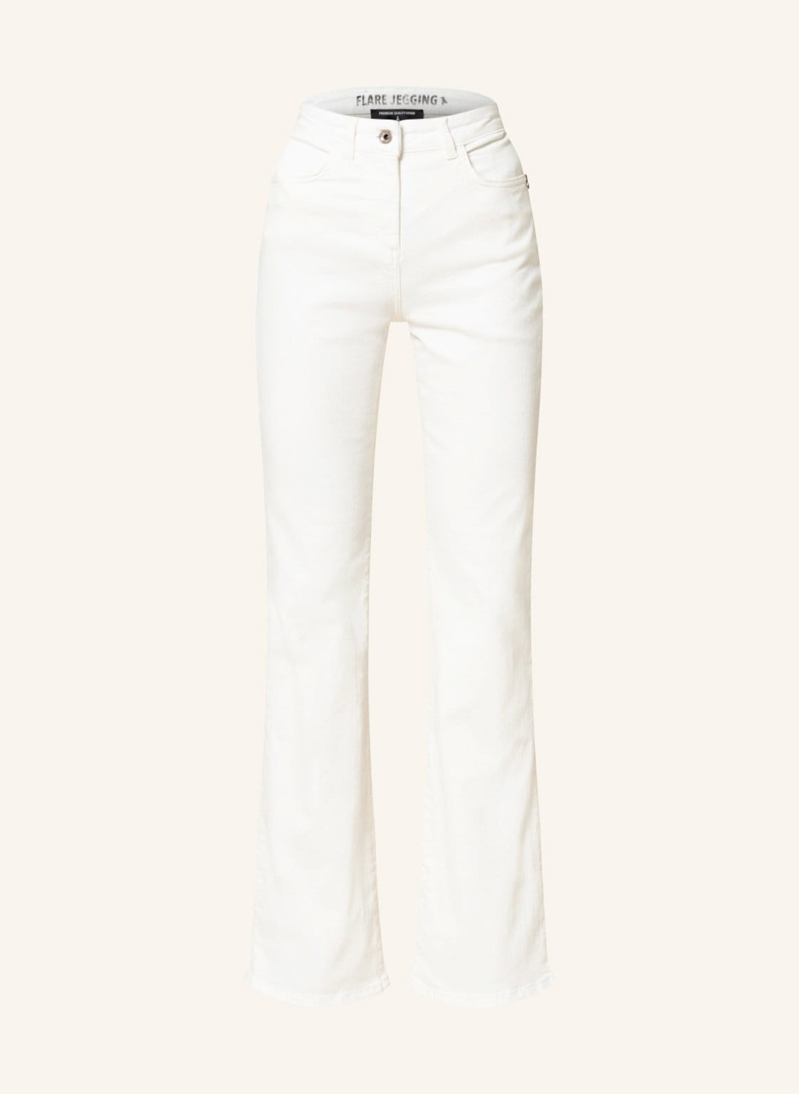 Image of Patrizia Pepe Flared Jeans weiss