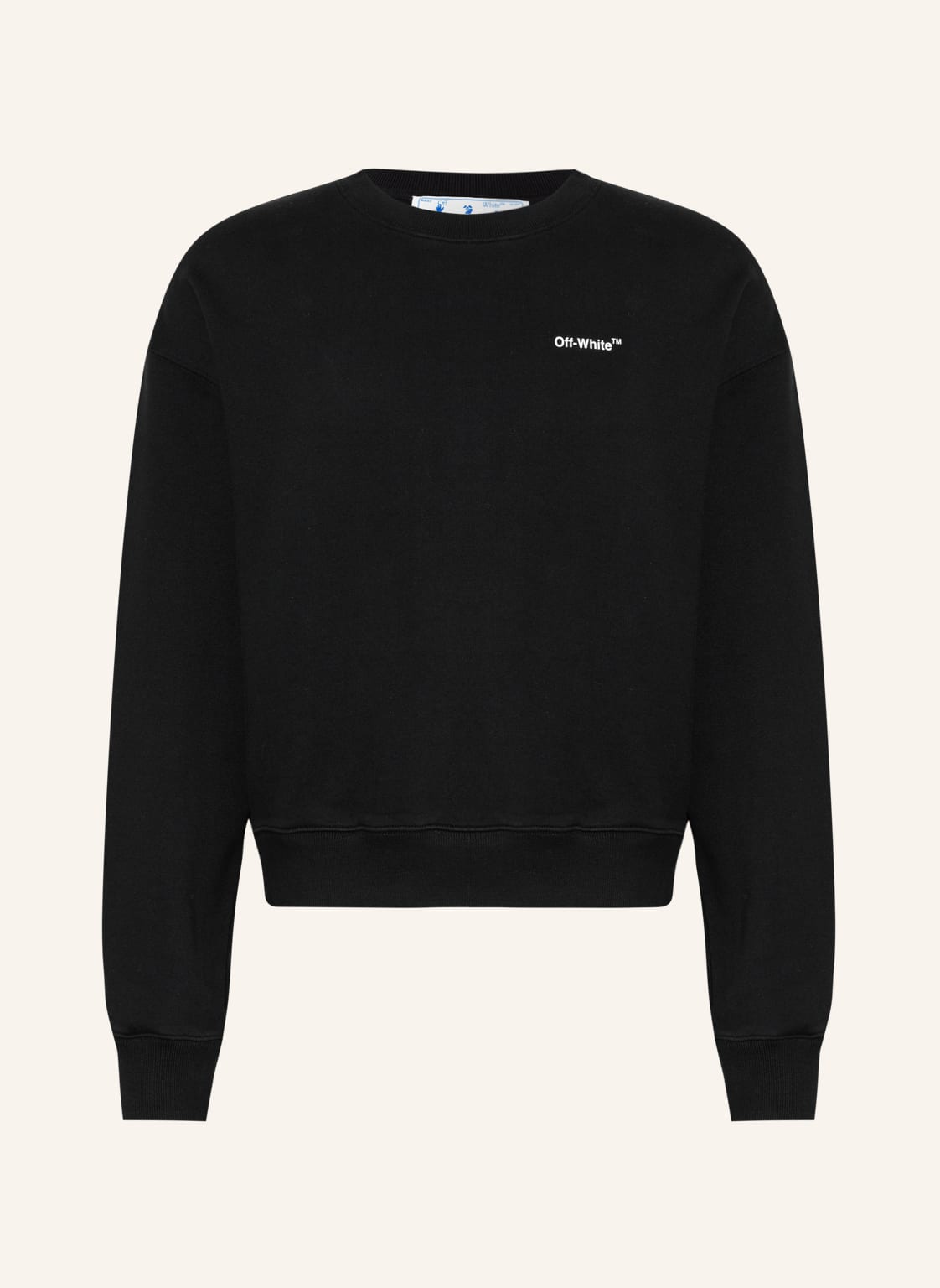 Image of Off-White Oversized-Sweatshirt Caravaggio Arrows schwarz
